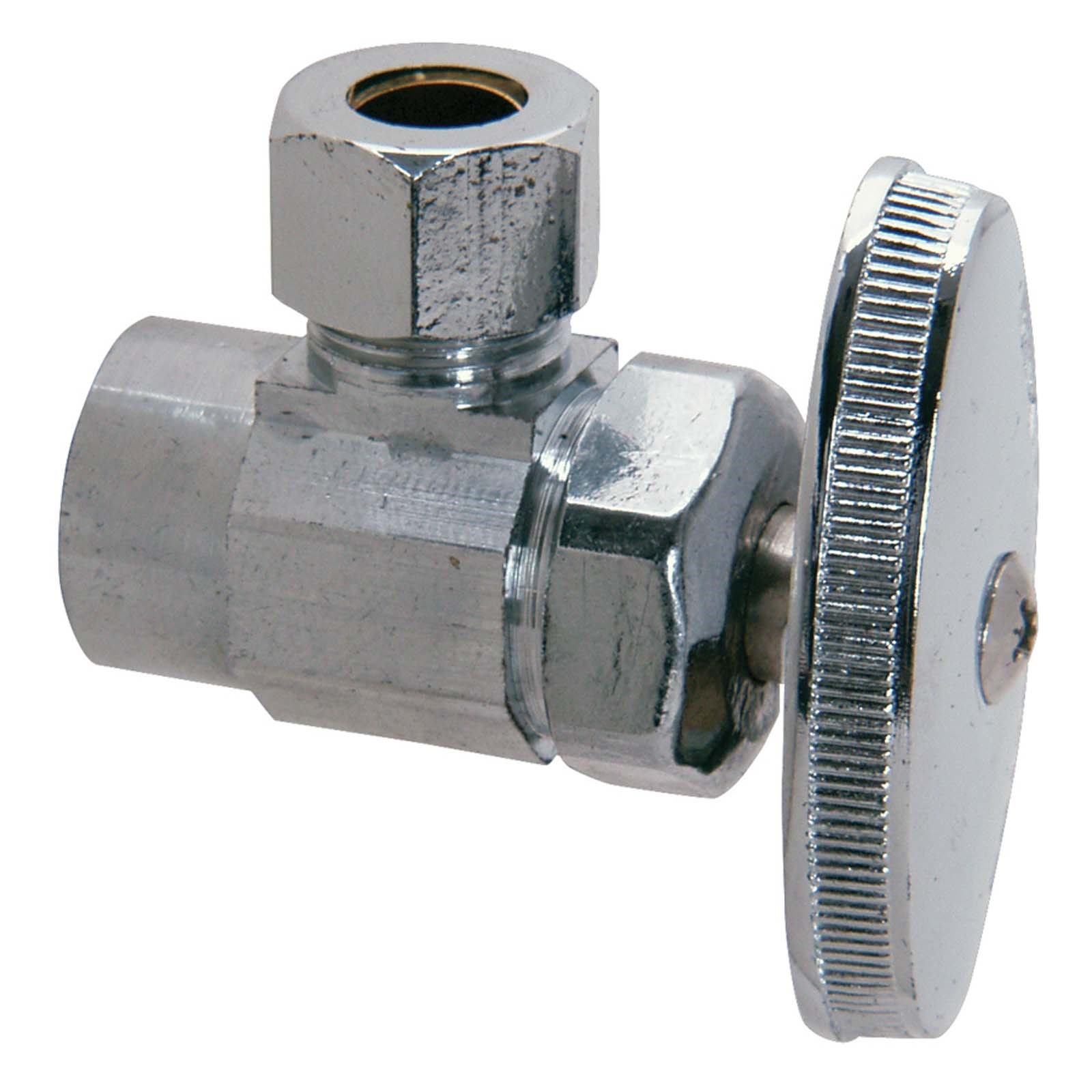 83243NL 1/2 SWEAT X 3/8 COMPRESSION CHROME BRASS (LEAD FRE