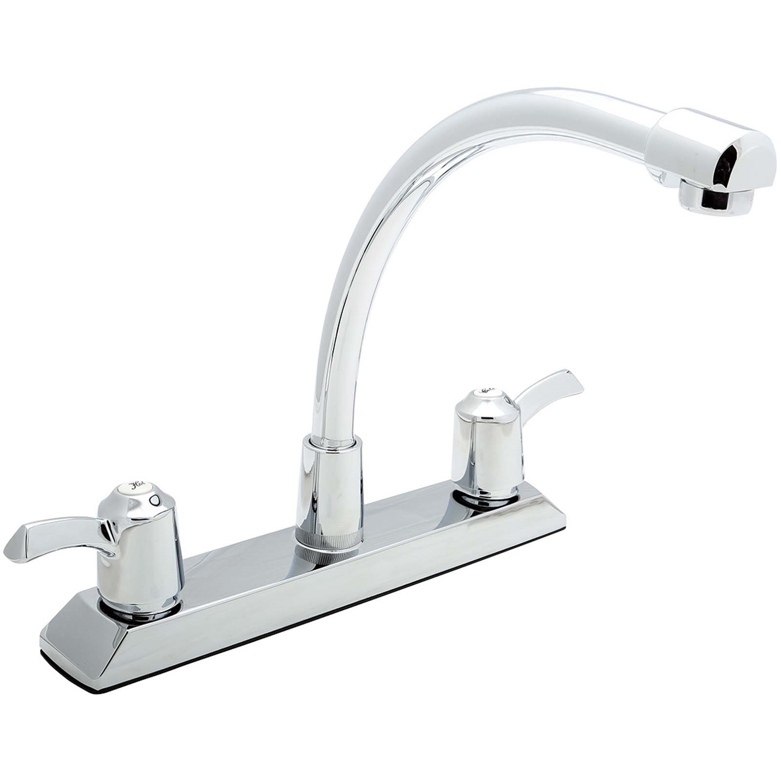 EKC0350 ENCORE KITCHEN HI-RISE LEVER HANDLE LESS SPRAY, CH
