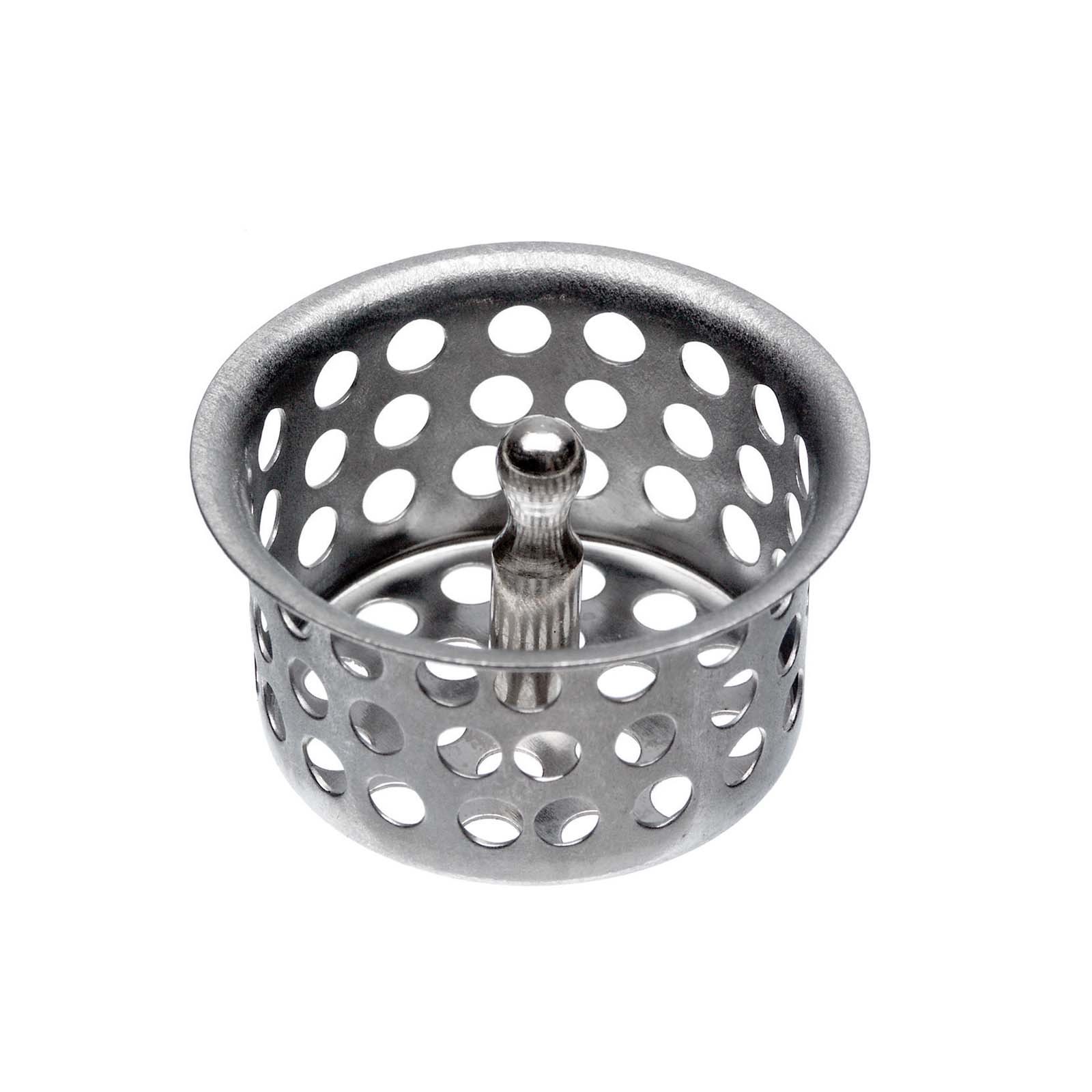36424 1-7/8 X 1 CHROME PLATED BRASS BASKET STRAINER WITH