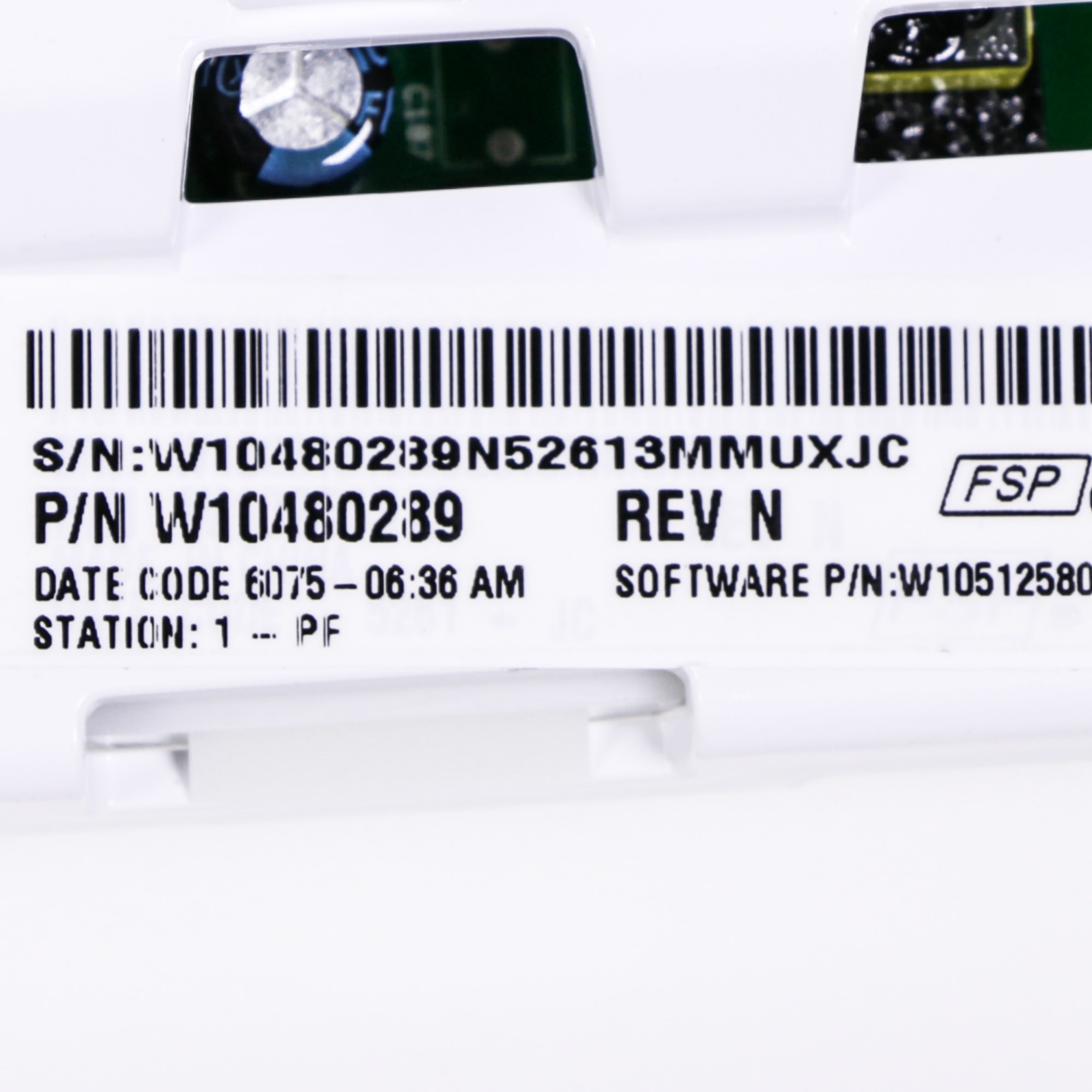 Whirlpool W10480289