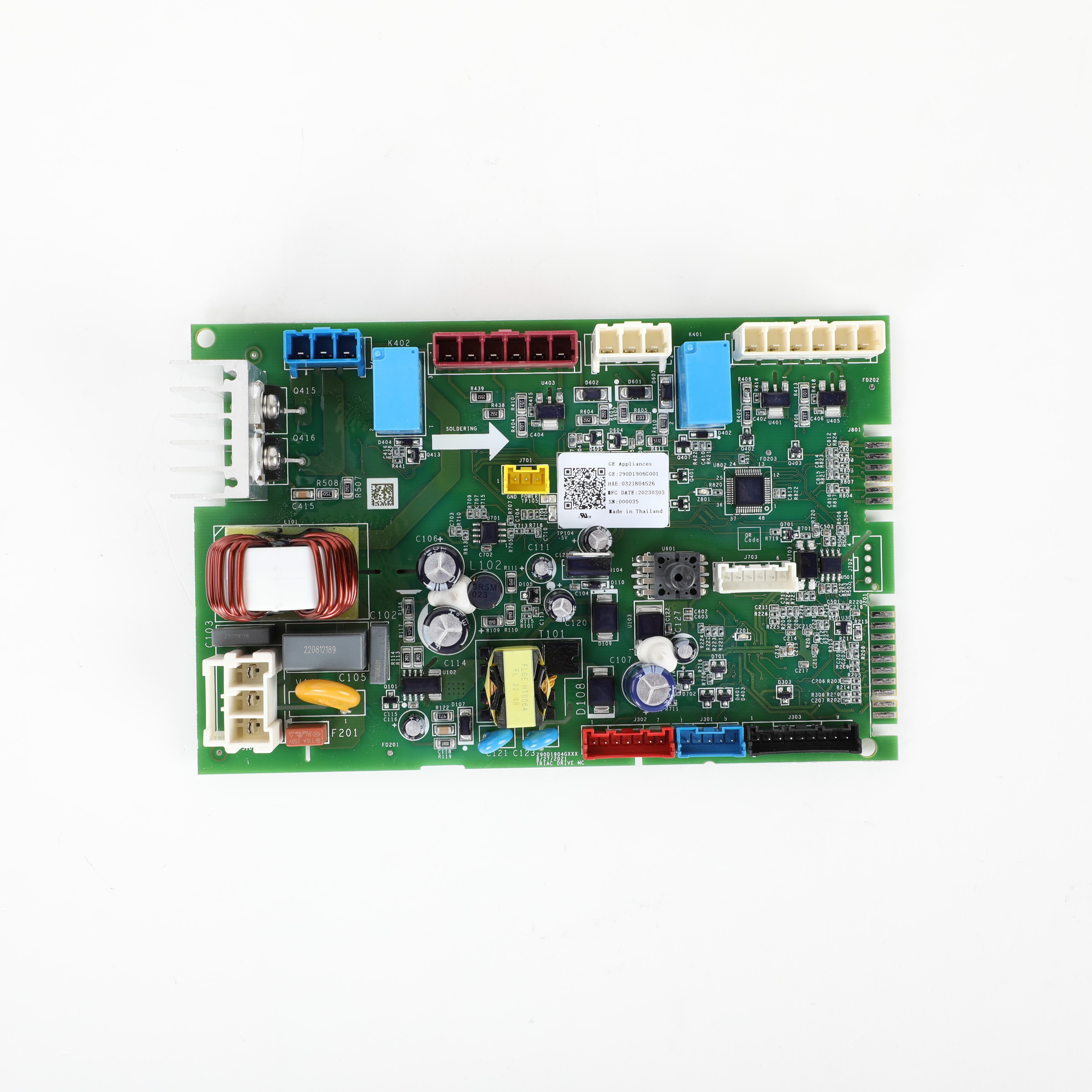 WH22X33178 GE Main Control Board with Instruction