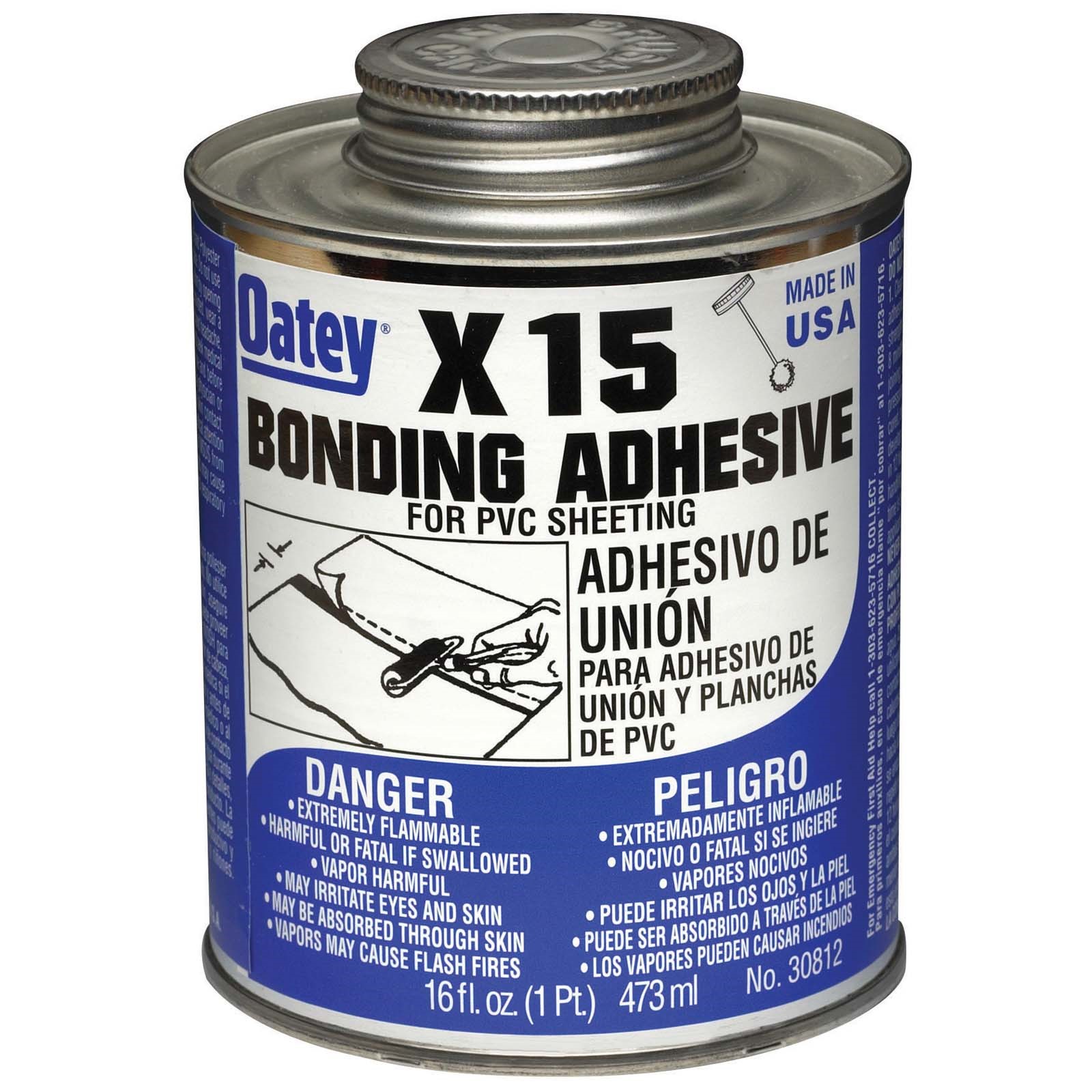 80419 OATEY X-15 30812 LO-VOC PVC BONDING ADHESIVE, 16 O