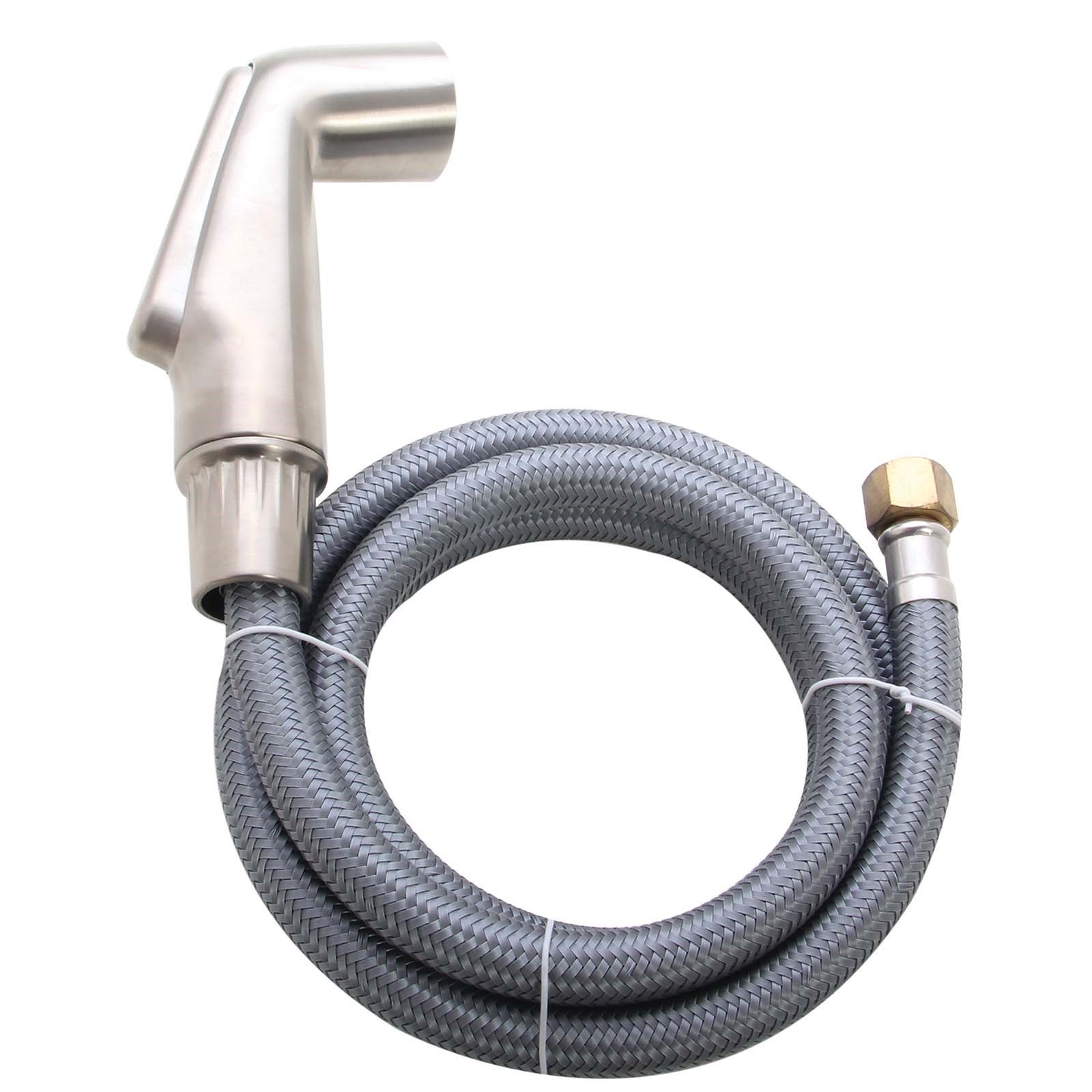 51060 FAUCET ACCESSORIES BRUSH NICKEL W/NYLON HOSE & ADA
