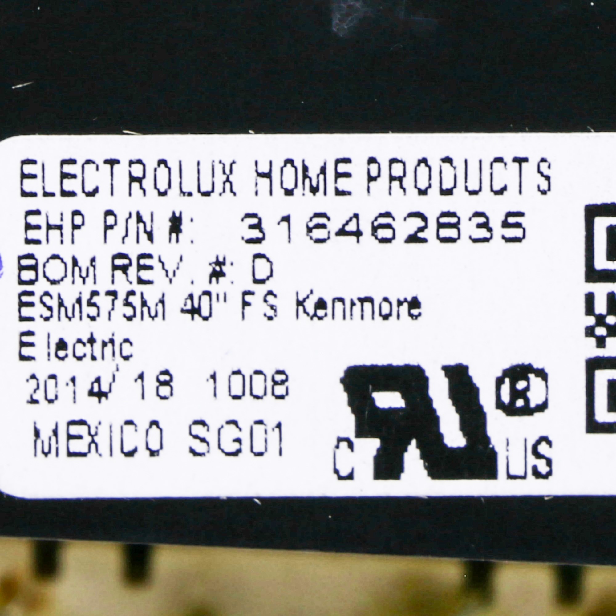 Electrolux 316462835