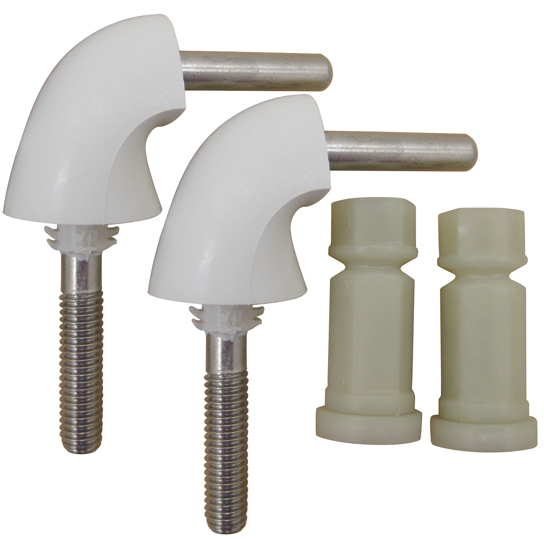 41912 TOILET SEAT HINGE PAIR FOR BEMIS 1955C PLASTIC TOI