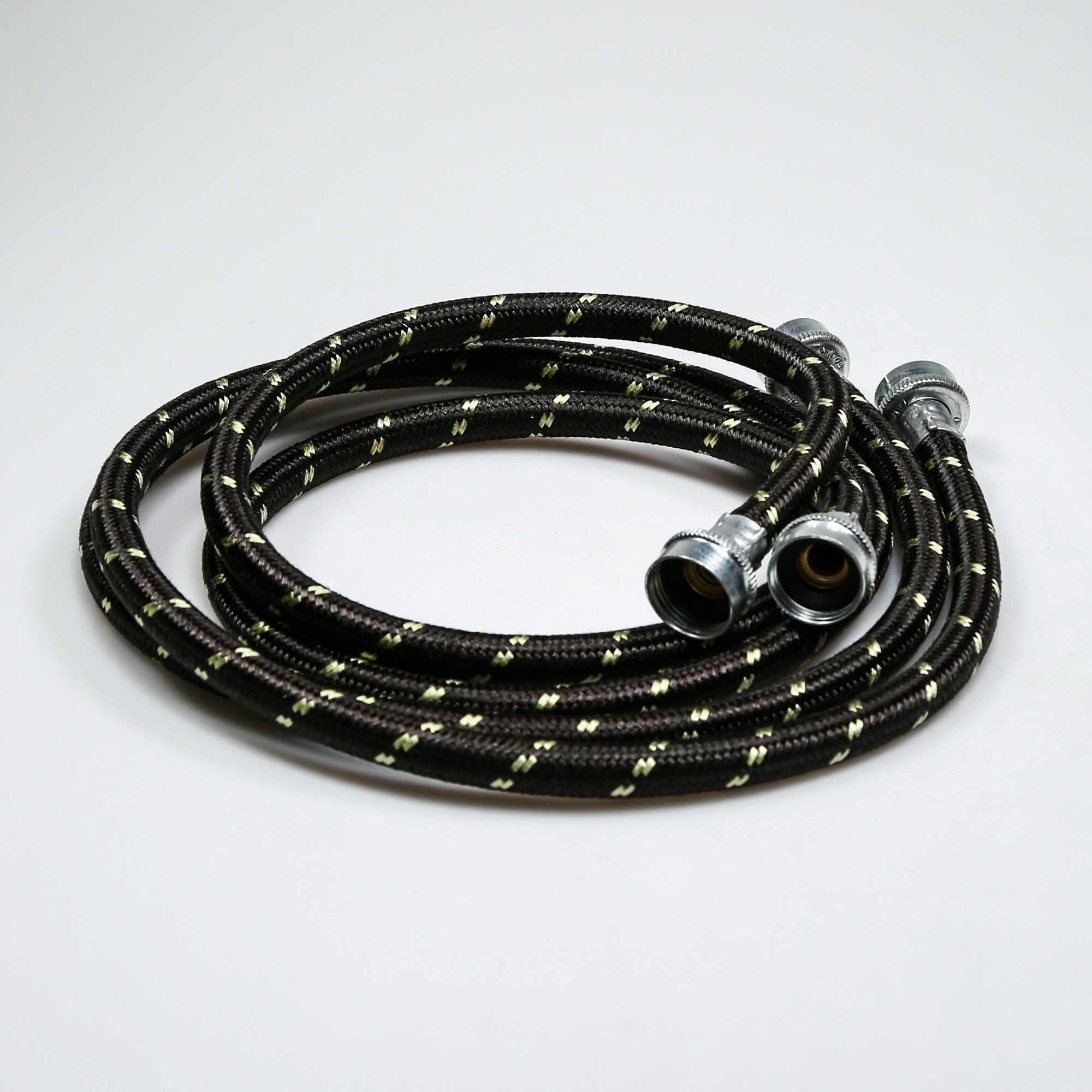 8212487RC Whirlpool 5' Nylon Braided Washer Fill Hose Kit - 2 Pack
