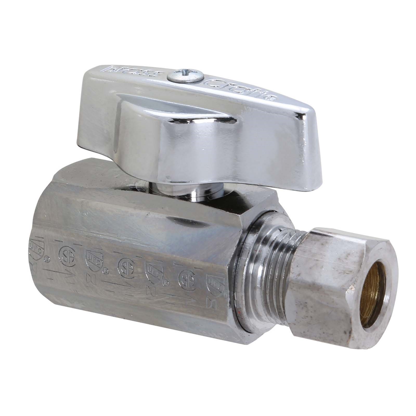 83408NL 3/8 FIP X 3/8 OD COMPRESSION BRASS (LEAD FREE) 1/4