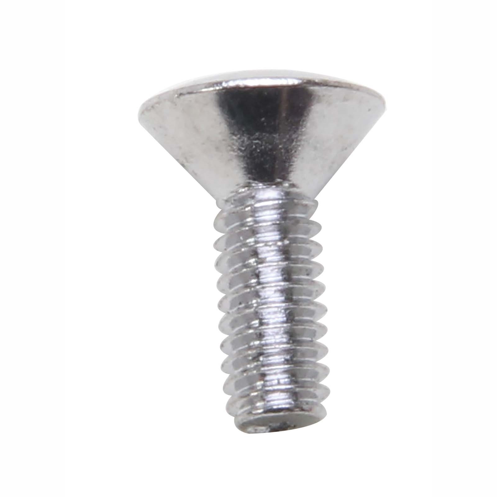 51371W HANDLE SCREW CHROME PLATED BRASS 1/2X 8-32