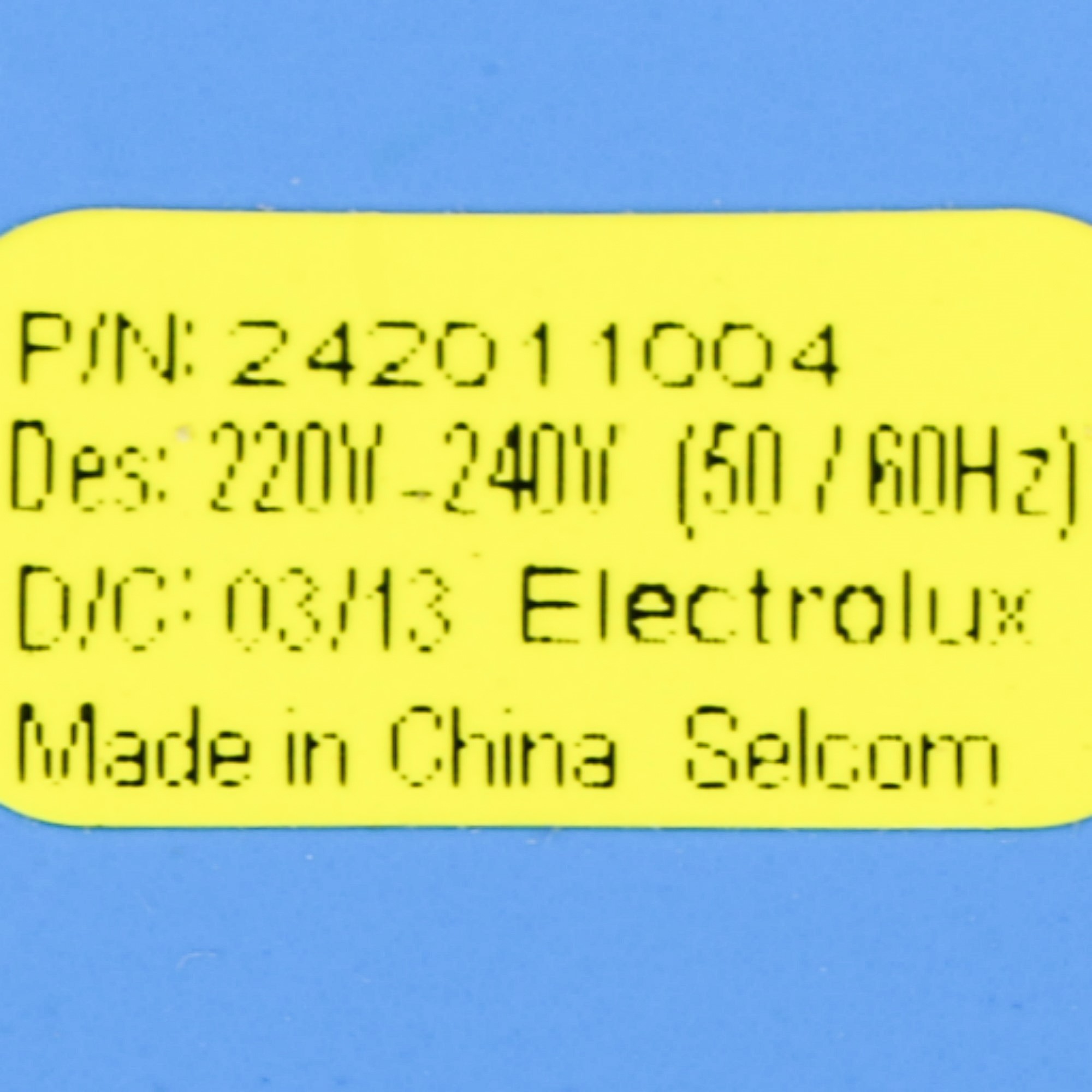 Electrolux 242011004