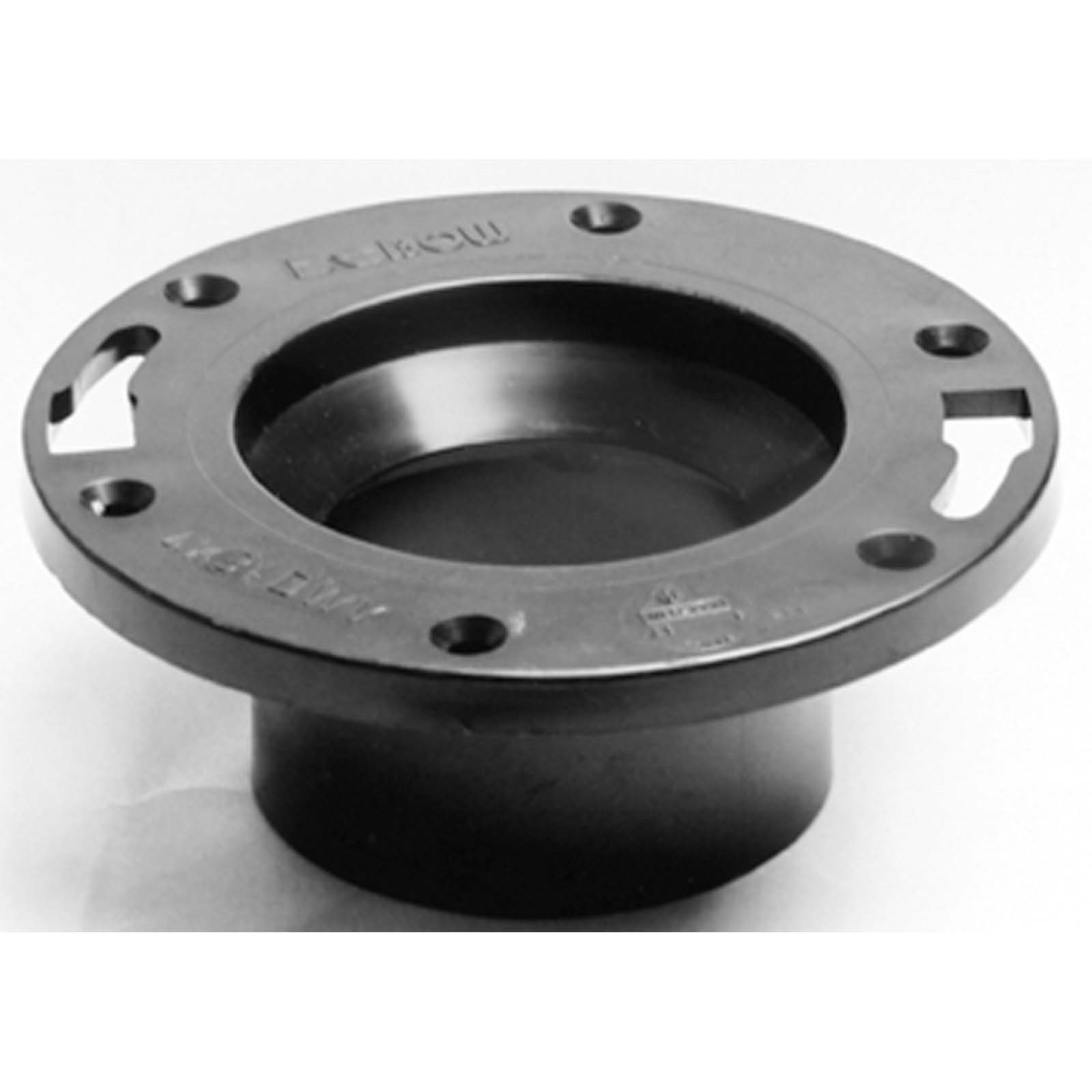 83630 NIBCO 5851 DWV REDUCING CLOSET FLANGE, 4 X 3, HUB