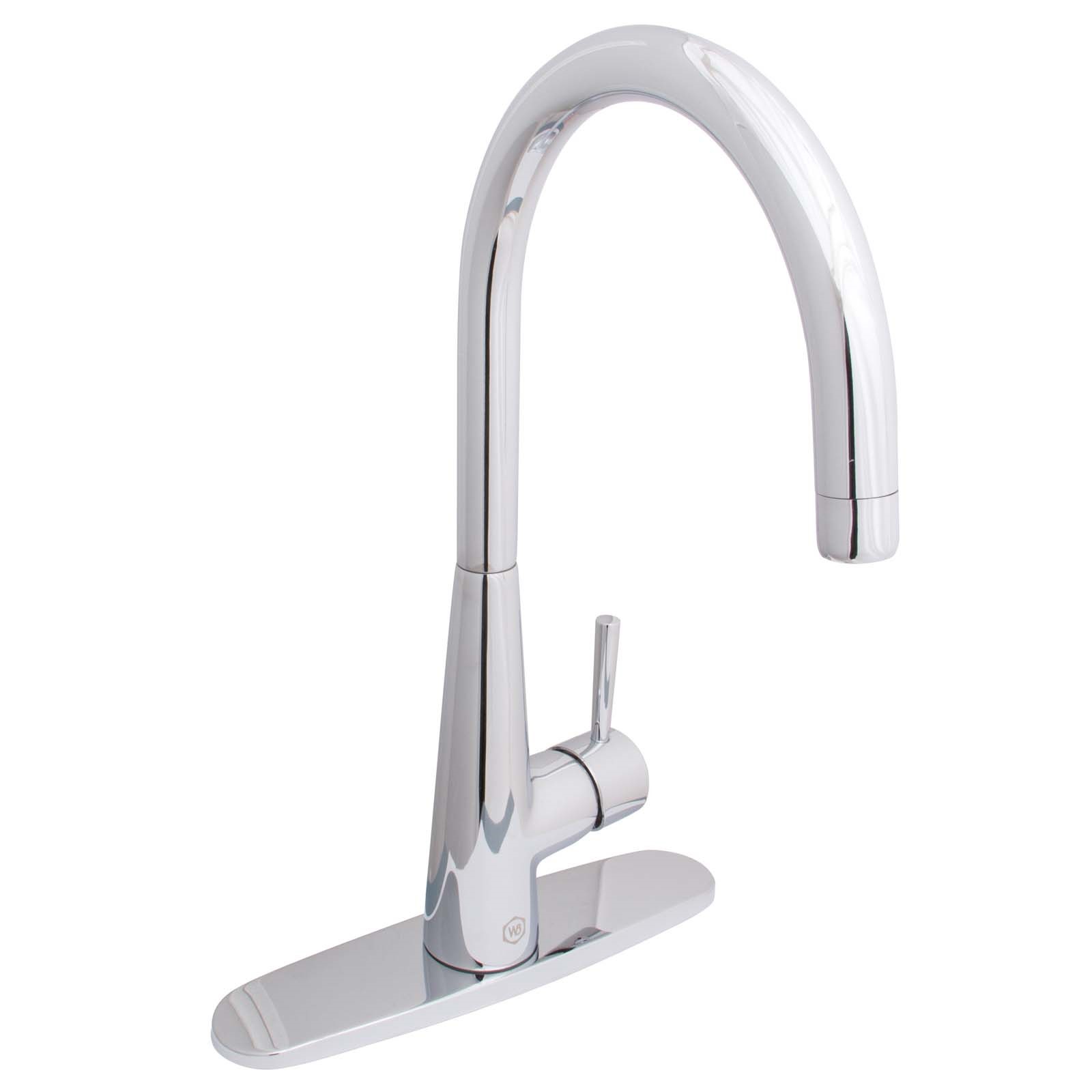 81541 VOGUE SINGLE HANDLE KITCHEN FAUCET, LESS SPRAY, CH