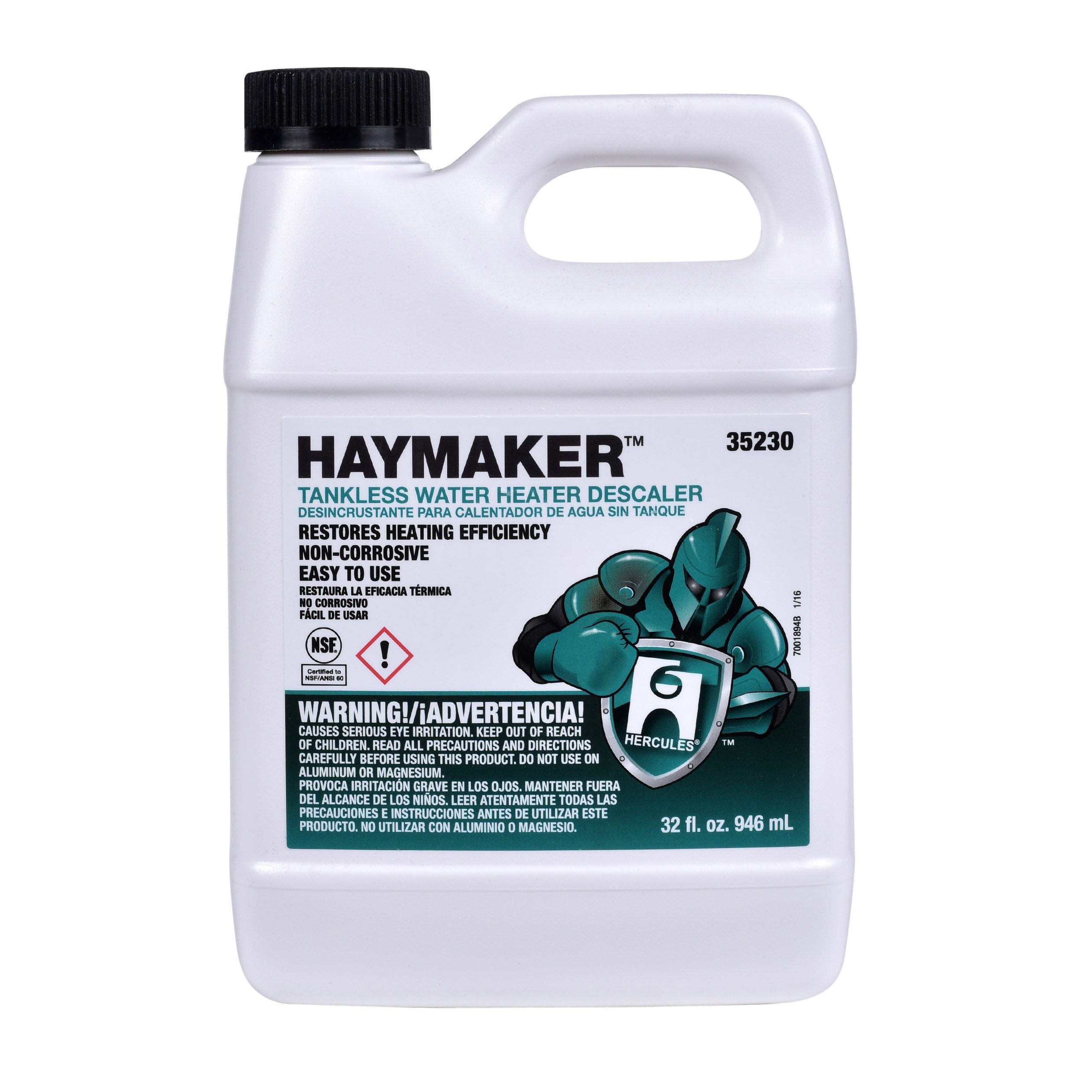 97549 HAYMAKER TANKLESS WATER HEATER DESCALER - 32 OZ.