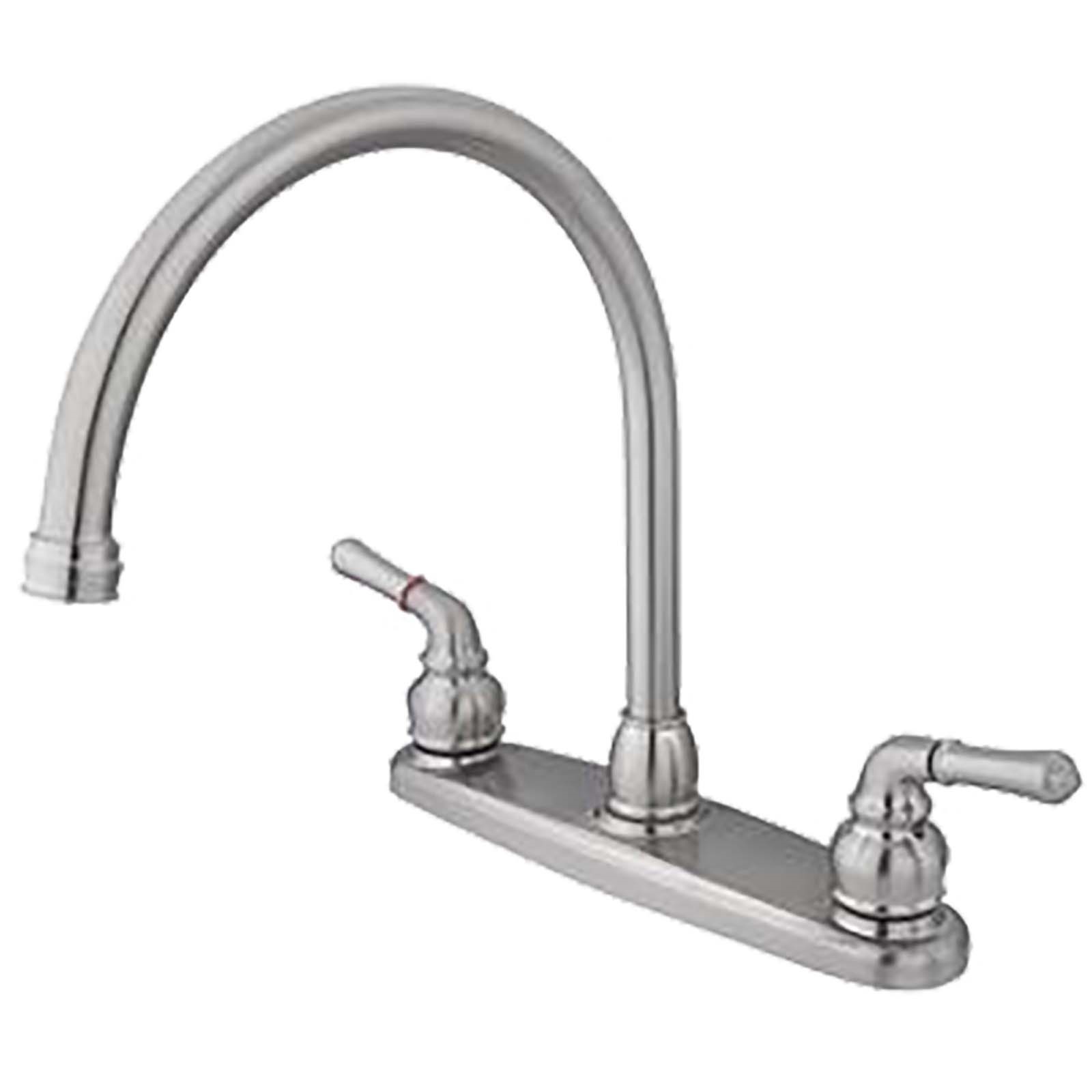 96626 MAGELLAN TWO HANDLE KITCHEN FAUCET, LESS SPRAY, BR
