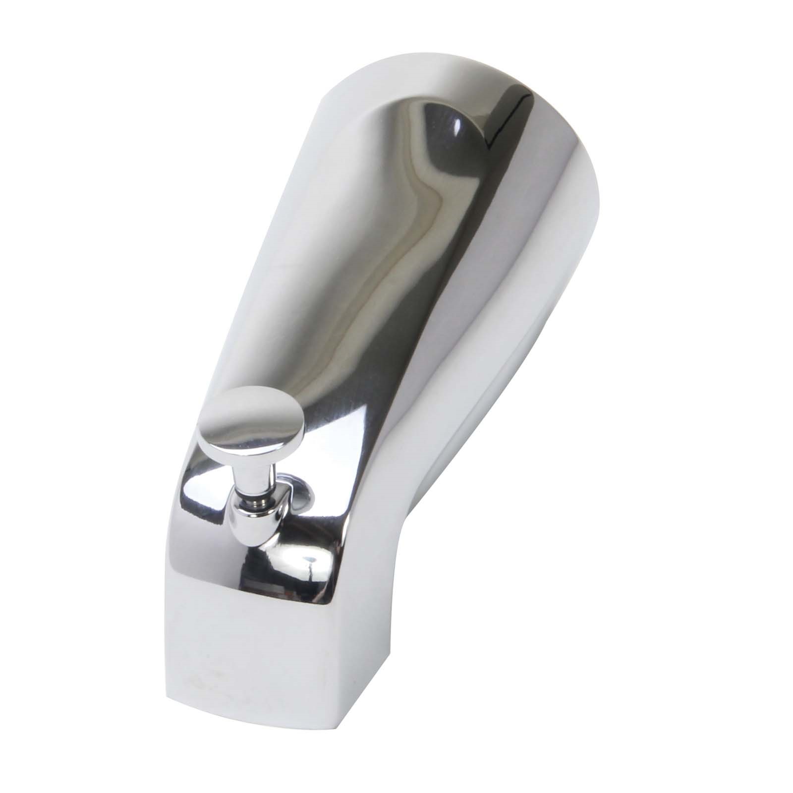 WOLVERINE BRASS 52582 TUB SPOUT WITH DIVERTER, 1/2