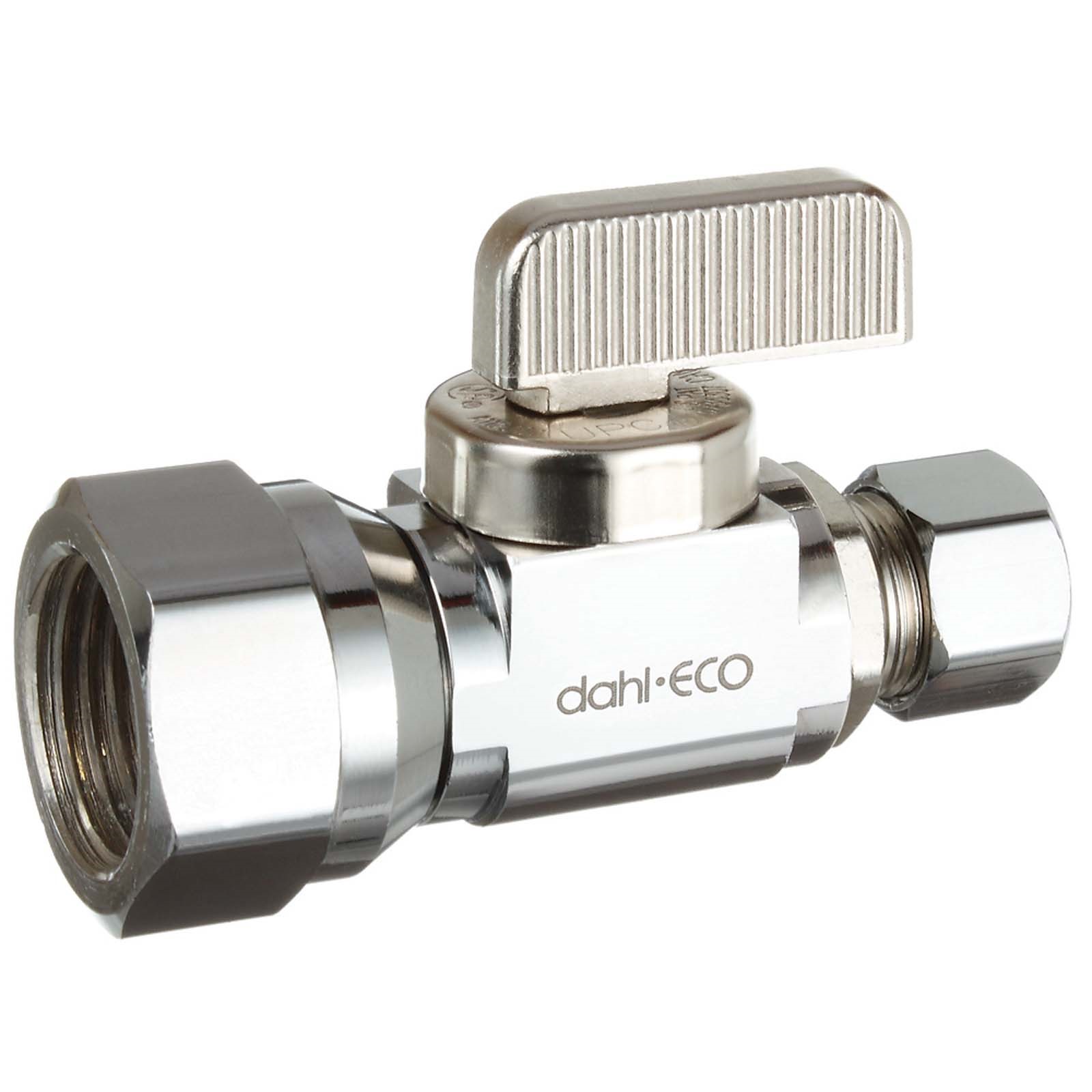 53447NL 1/2 X 3/8 BRASS (LEAD FREE) 1/4-TURN STRAIGHT SUPP
