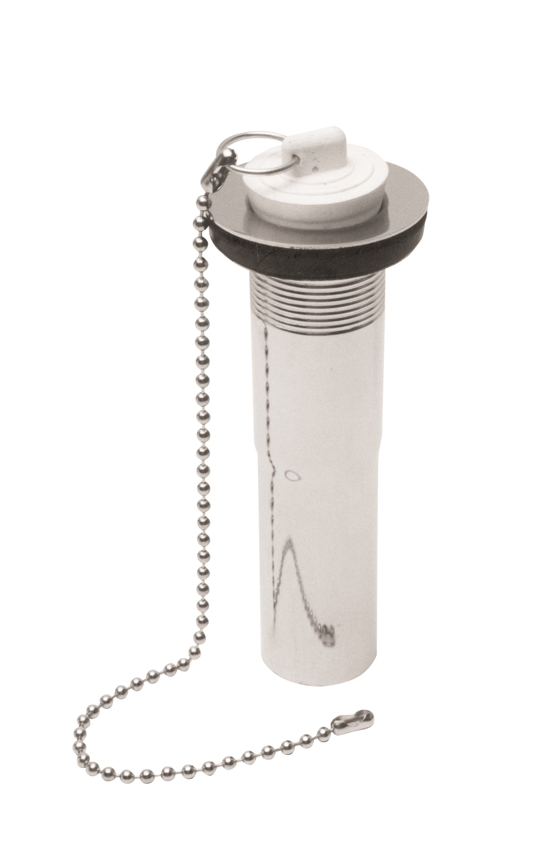 80041 1-1/4 CAST BRASS TOP RUBBER STOPPER CLEANOUT PLUG