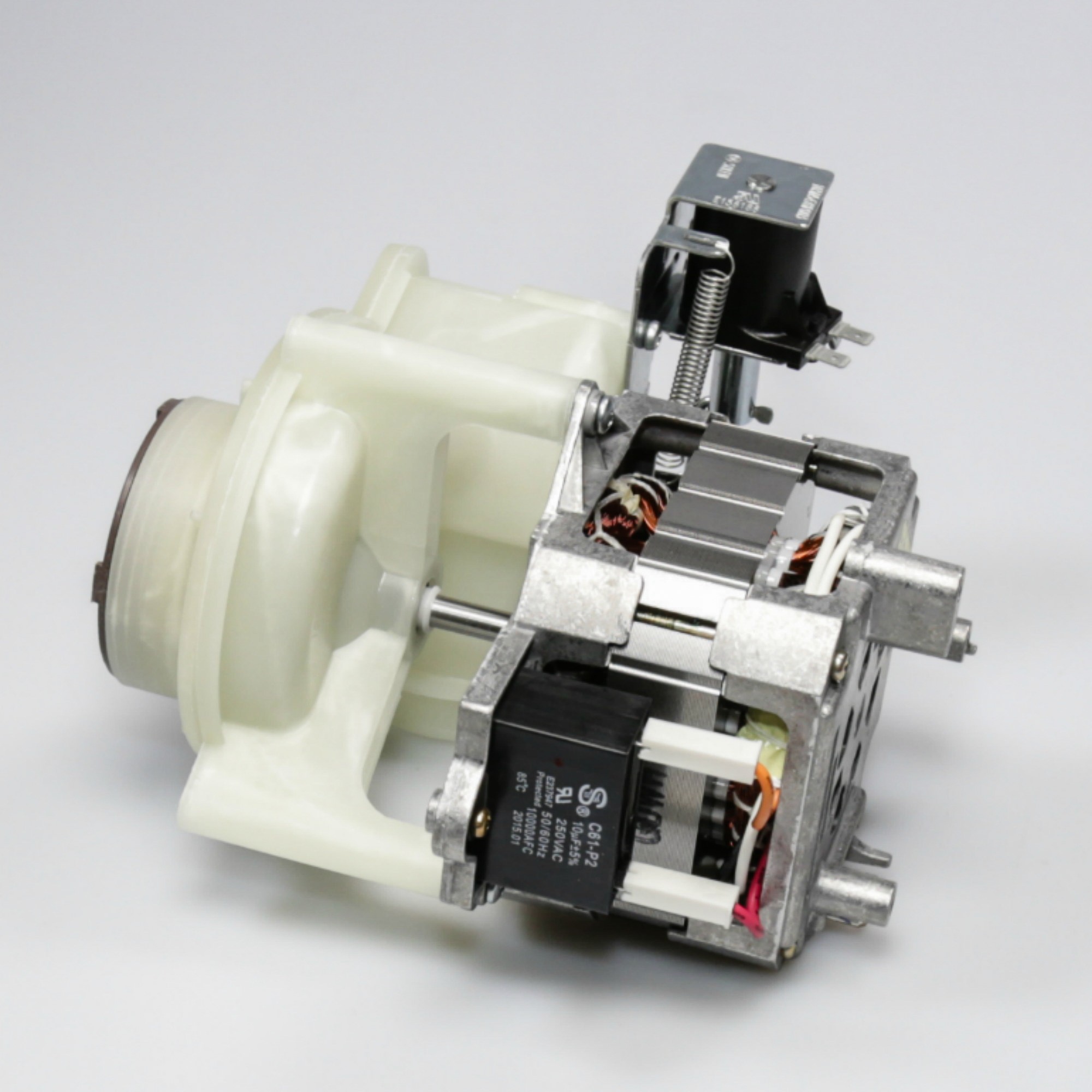 WD26X10051 GE Dishwasher Drain Pump and Motor Mechanism Assembly