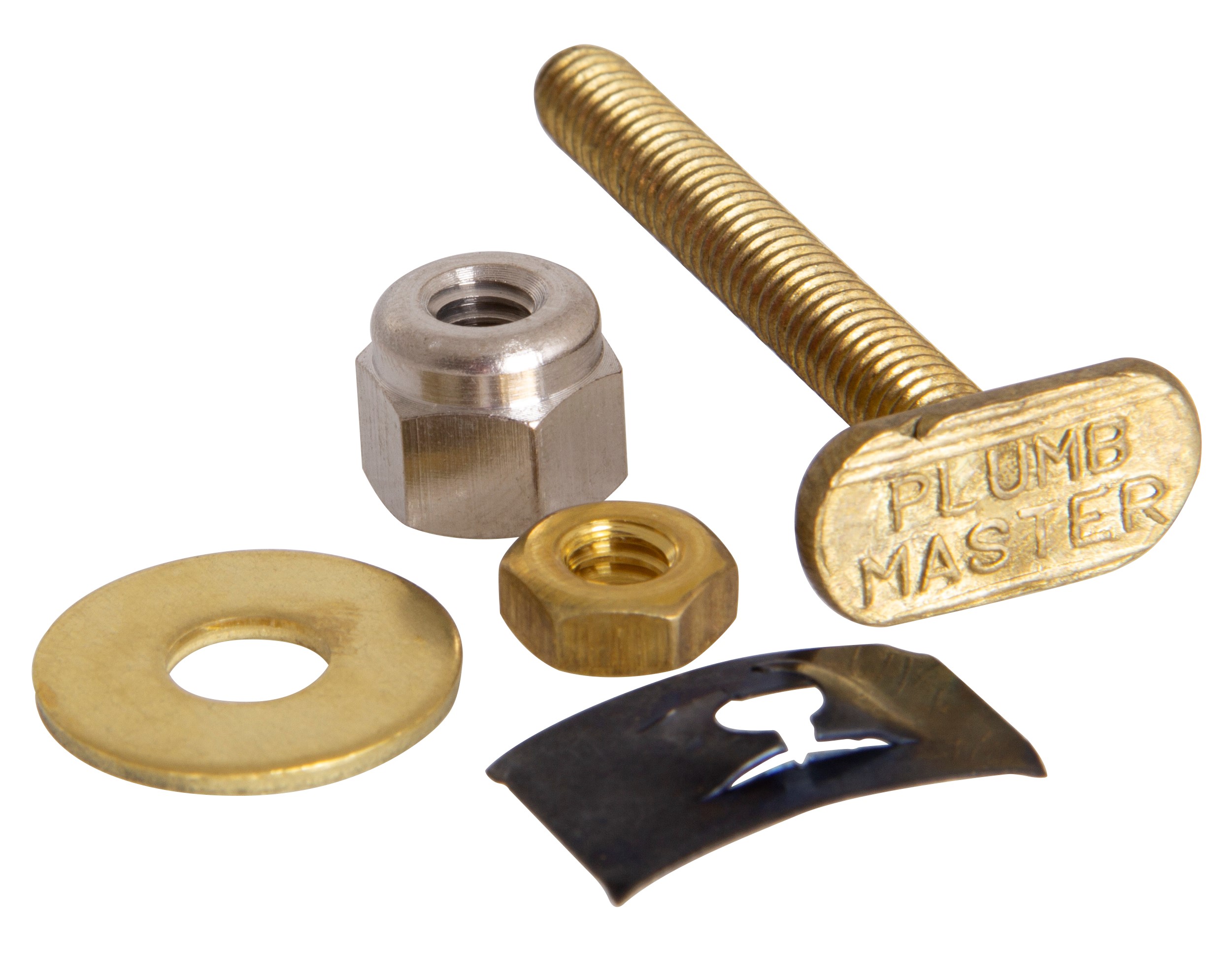 43822 QUALITY CLOSET BOLT, 2-1/4 W/ ROUND WASHER