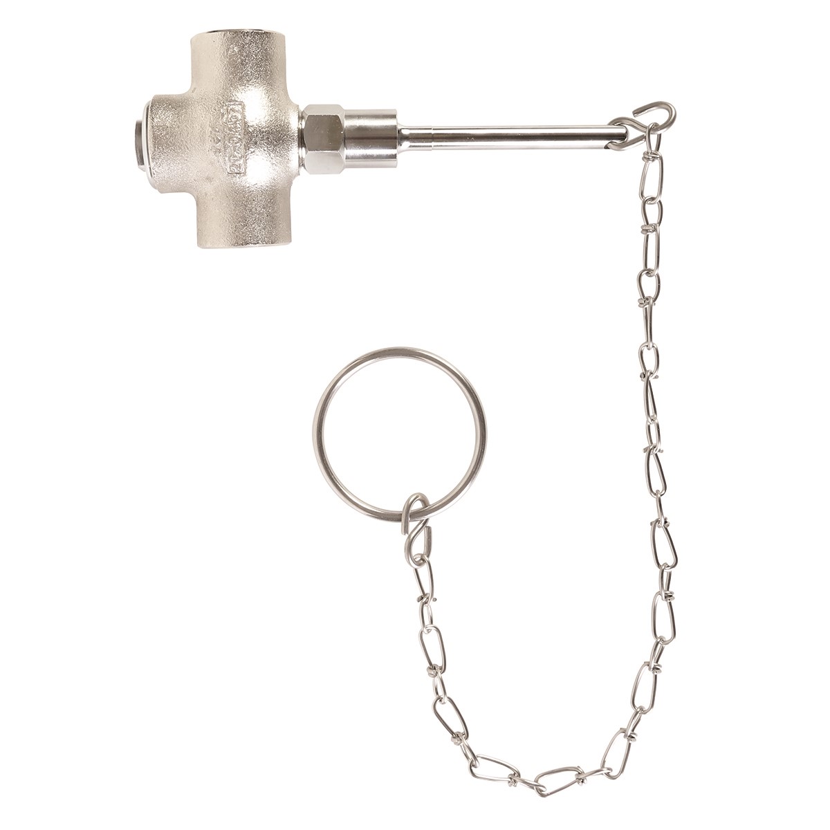S-2720 SELF CLOSING VALVE W/CHAIN&RNG