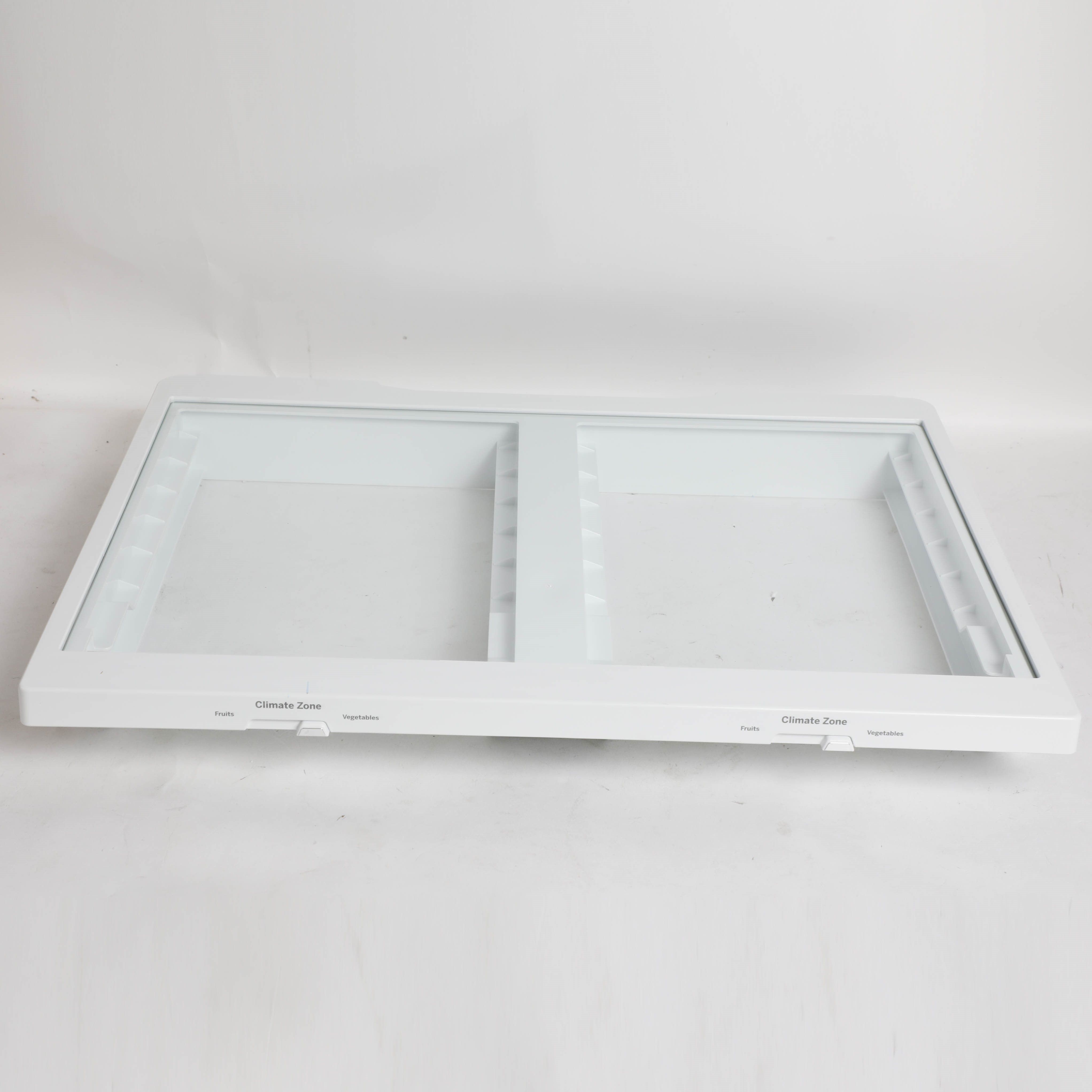 WR71X42027 VEGETABLE DRAWER COVER WITH GLASS