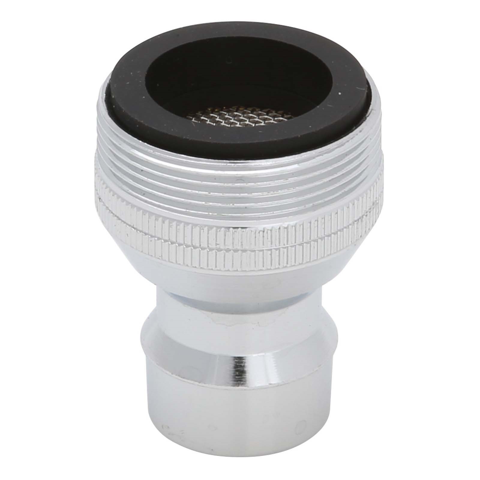52186W SOLID BRASS DUAL THREADED SMALL SNAP FITTING WITH
