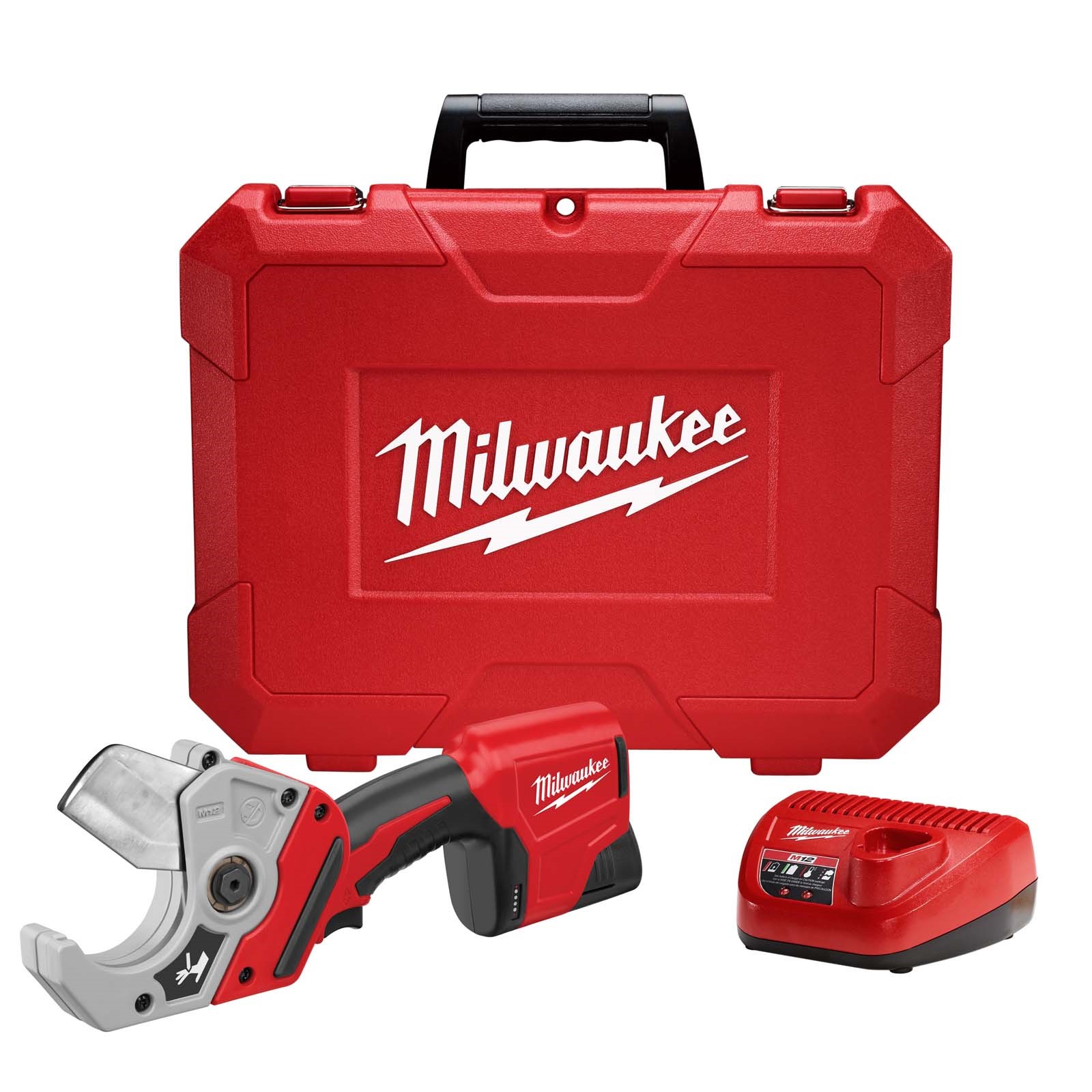 87134 MILWAUKEE M12 2470-21 CORDLESS PIPE SHEAR KIT FOR