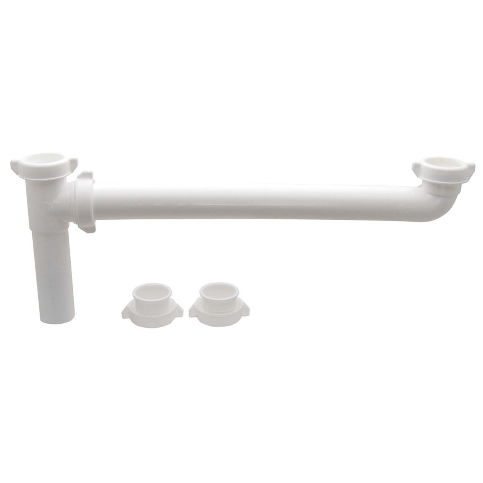 52662W 1-1/2 PLASTIC UNIVERSAL CONNECT BAFFLE END OUTLET
