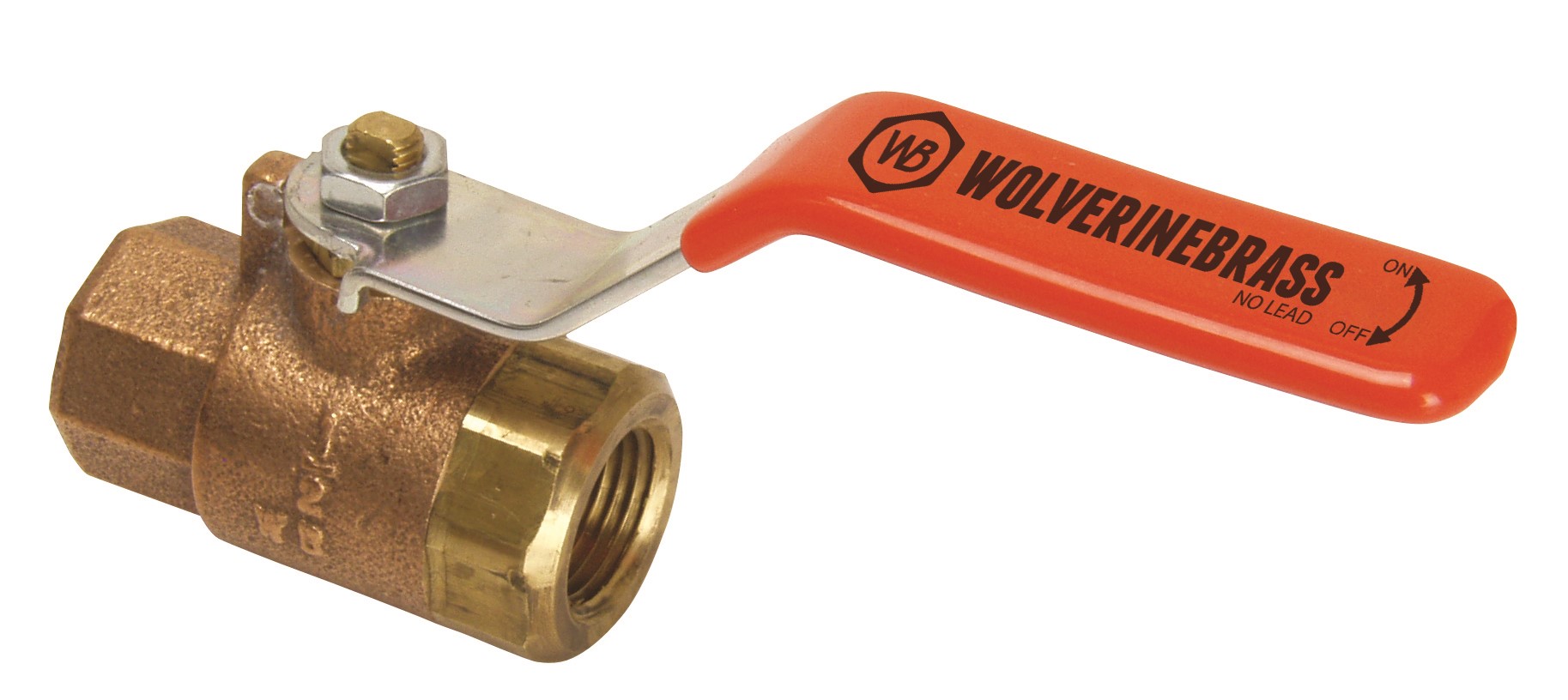 52968W FINALE 3/4 FIP BRASS FULL PORT BALL VALVE WITHOUT