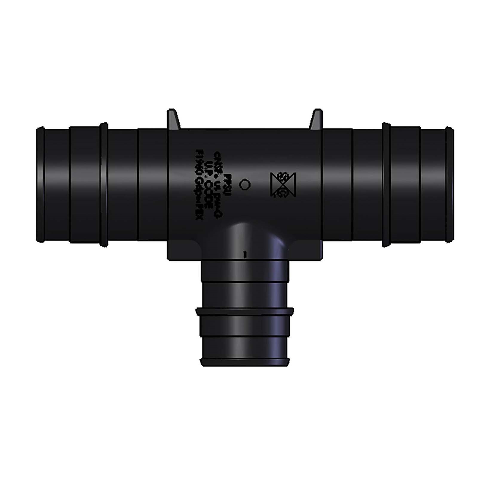 87314 PEX FITTING PLASTIC TEE F1960 1X1X3/4