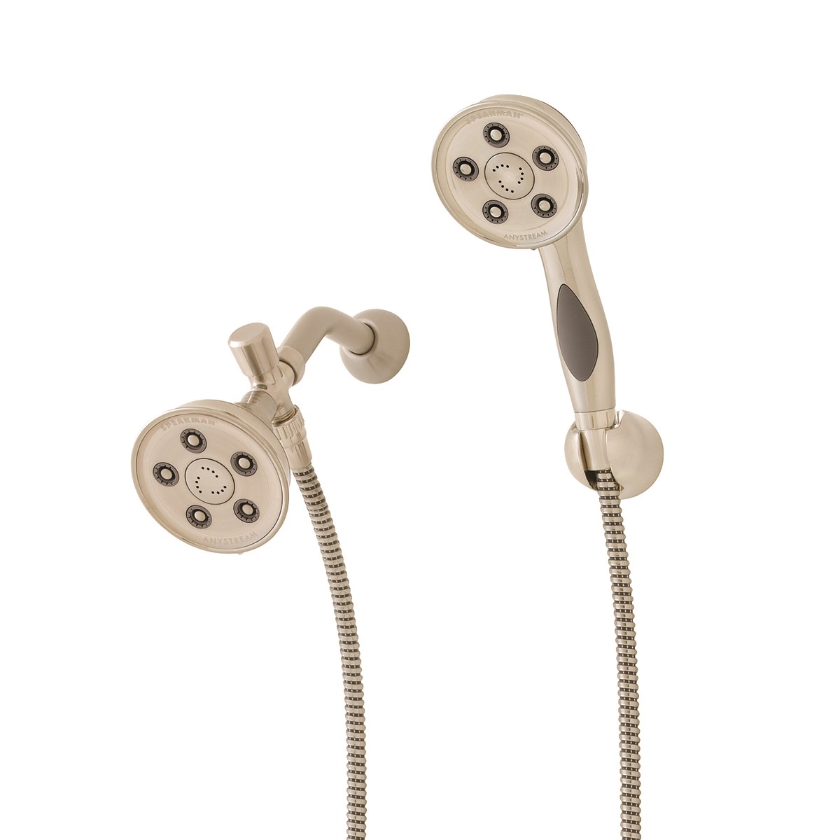 VS-113014-BN CASPIAN 2-WAY SHOWER SYSTEM-BN