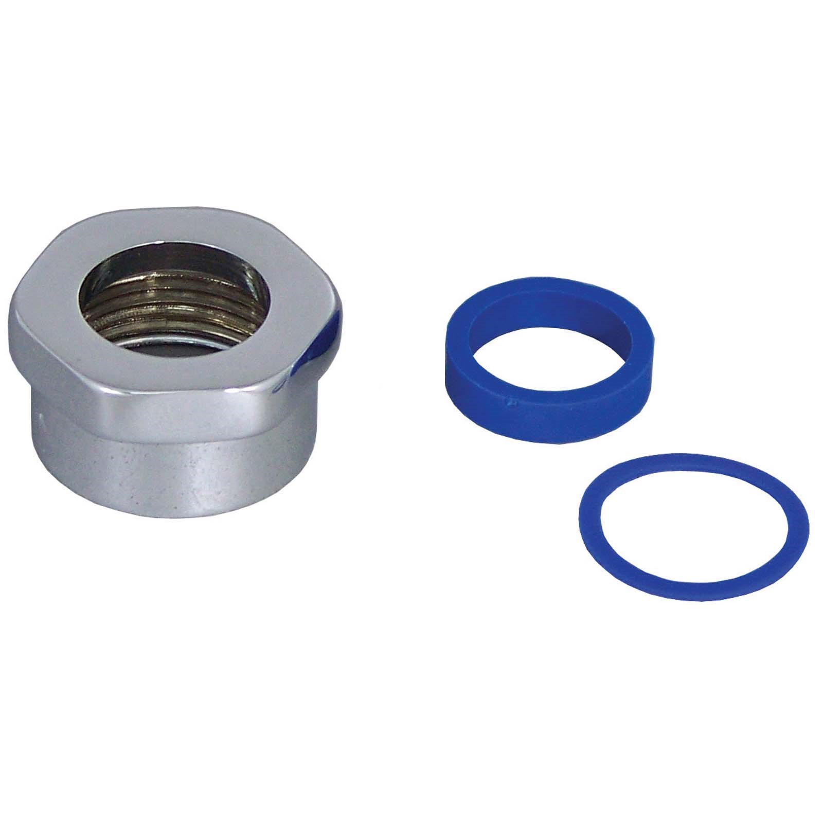 71683 ZURN P6003-HN-CP SPUD COUPLING NUT AND GASKET FOR