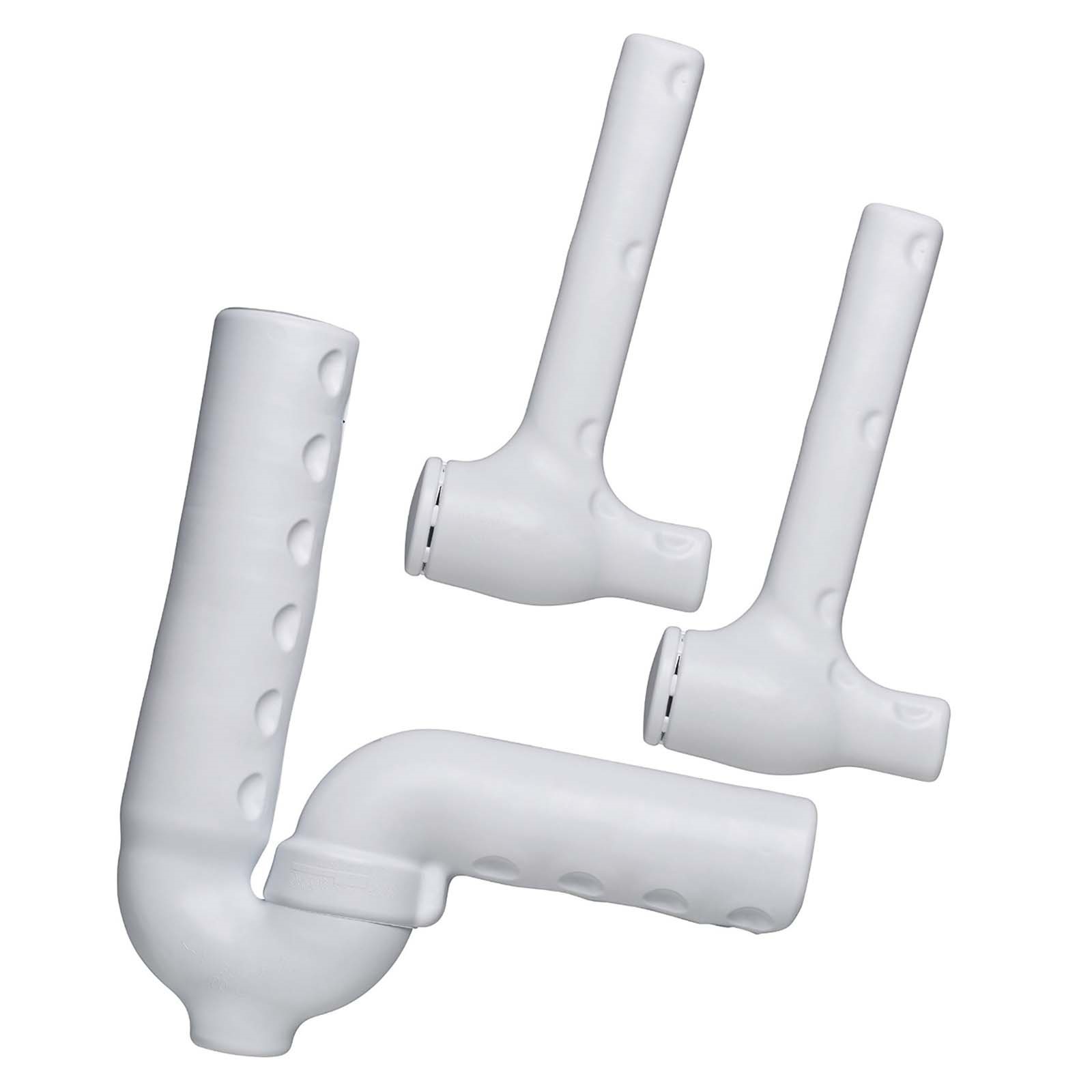 51105 PVC UNDER SINK PIPING COVER CHINA WHITE