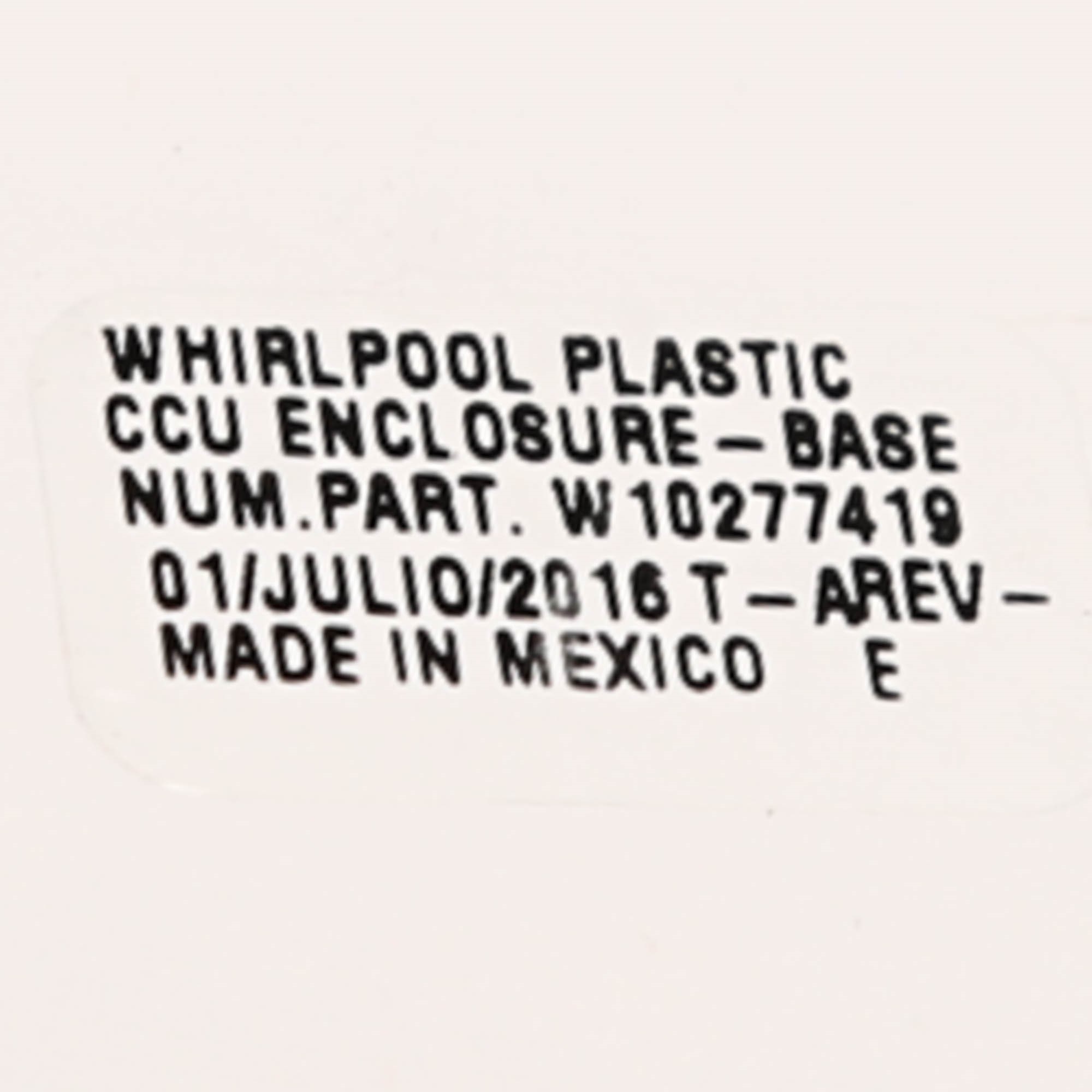 WPW10525361 CNTRL-ELEC