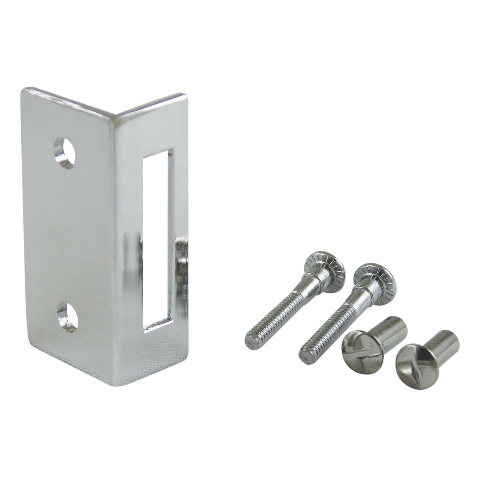66405 ZINC ALLOY INSWING SQUARE EDGE POST MOUNT STRIKE A