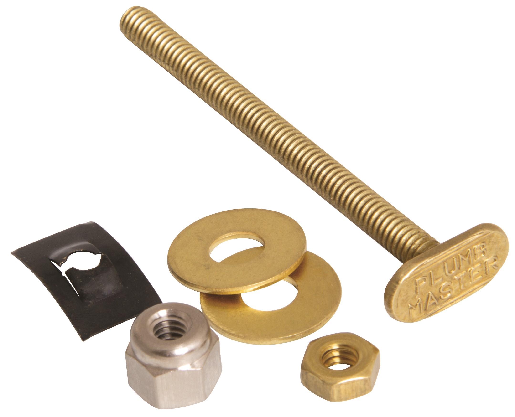 43817 QUALITY CLOSET BOLT W/ (2) ROUND WASHERS