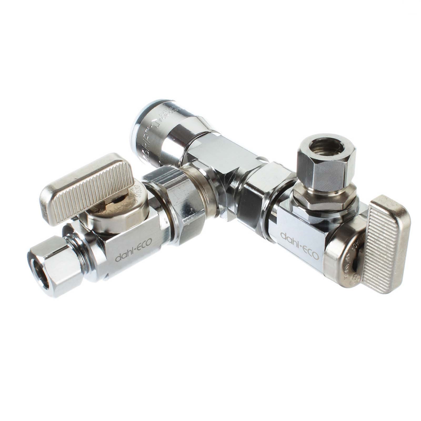 53421NL 1/2 X 3/8 X 3/8 CHROME PLATED BRASS (LEAD FREE) 1/