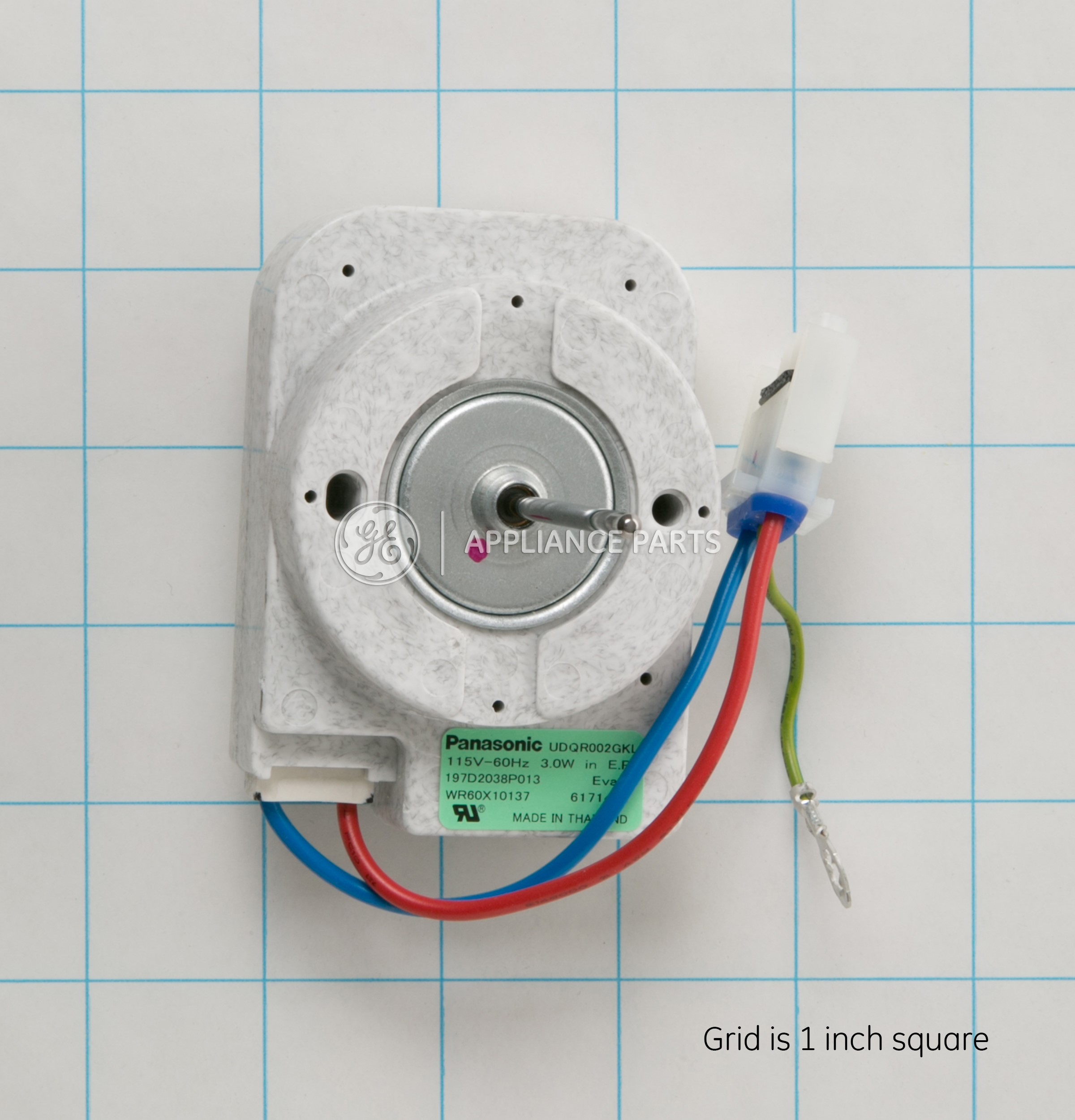 WR60X10240 - MOTOR AC/DC EVAP FAN.