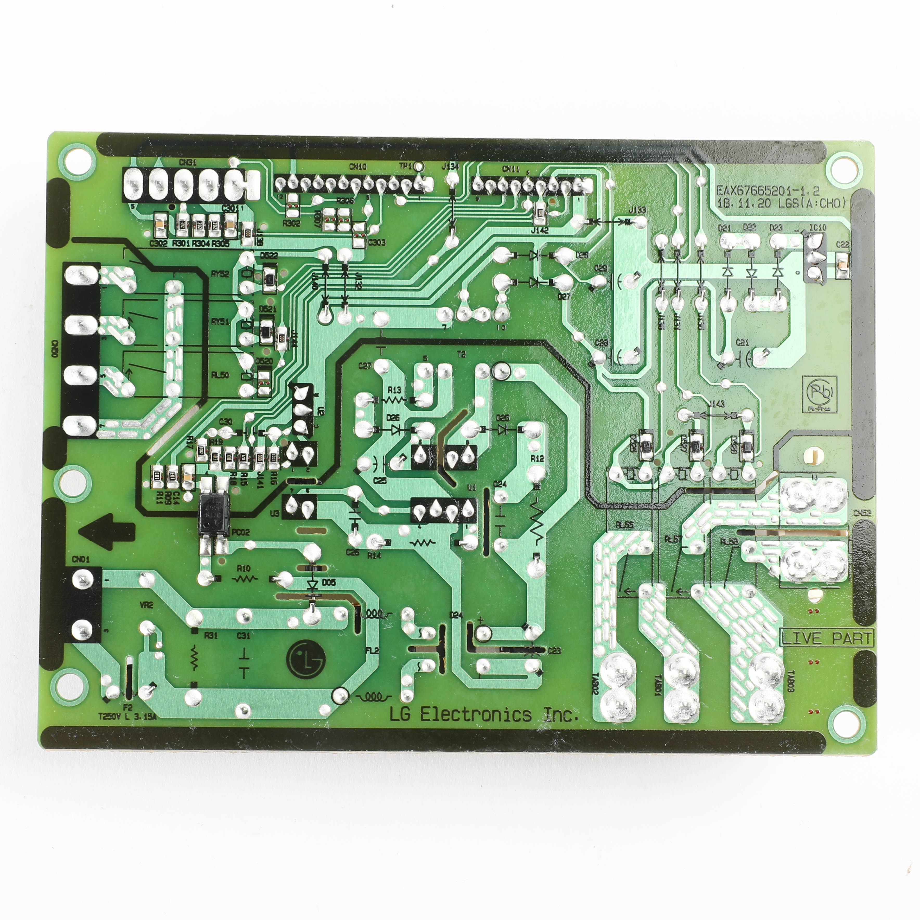 EBR84839801 LG Range PCB Power Assembly