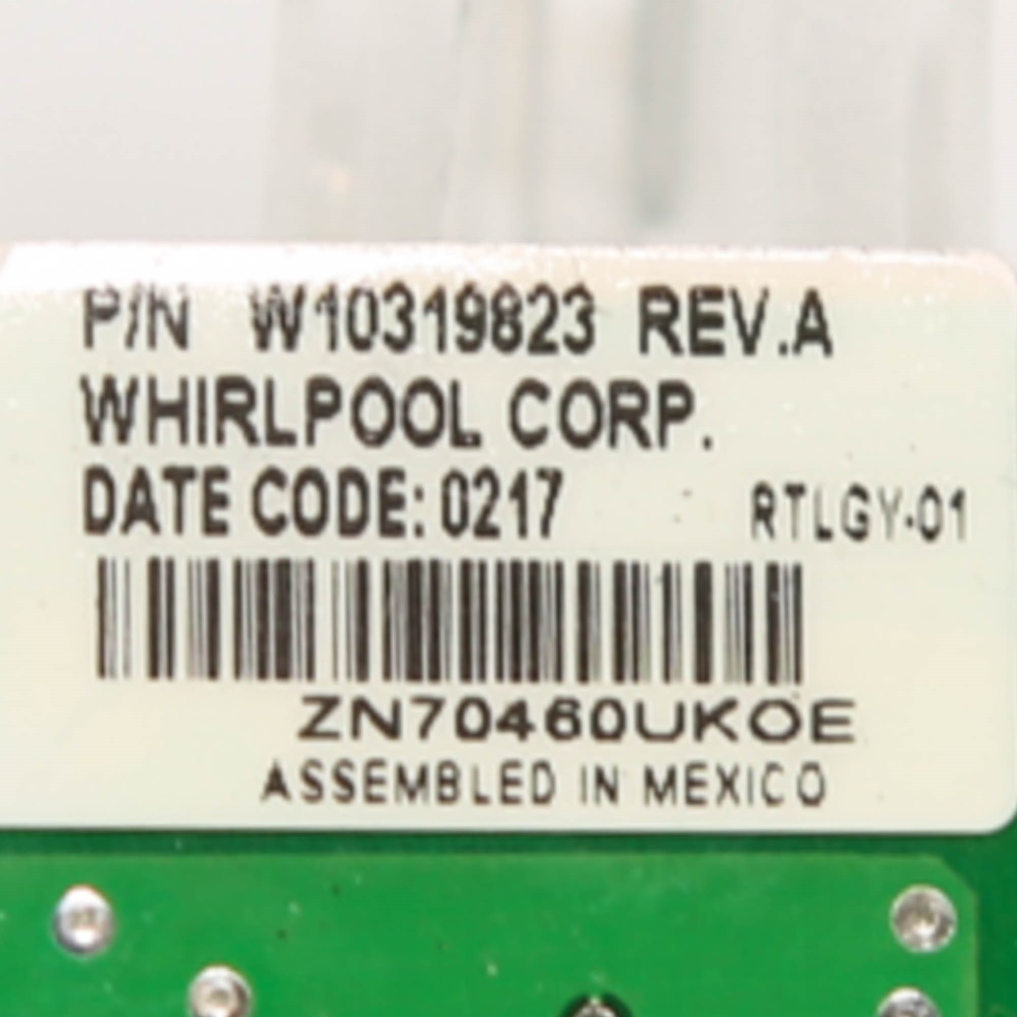 Whirlpool WPW10319823