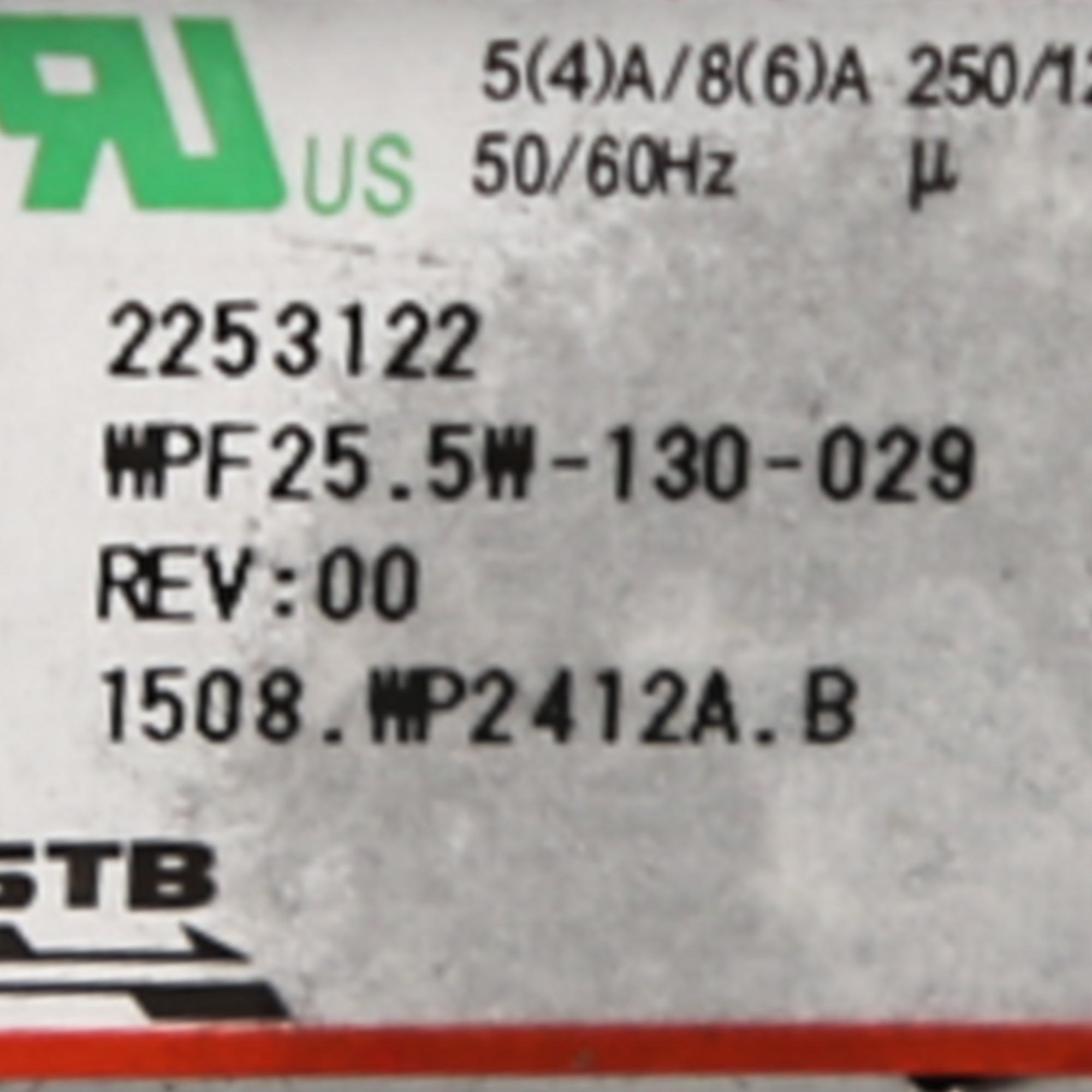 WP2253122 THERMOSTAT