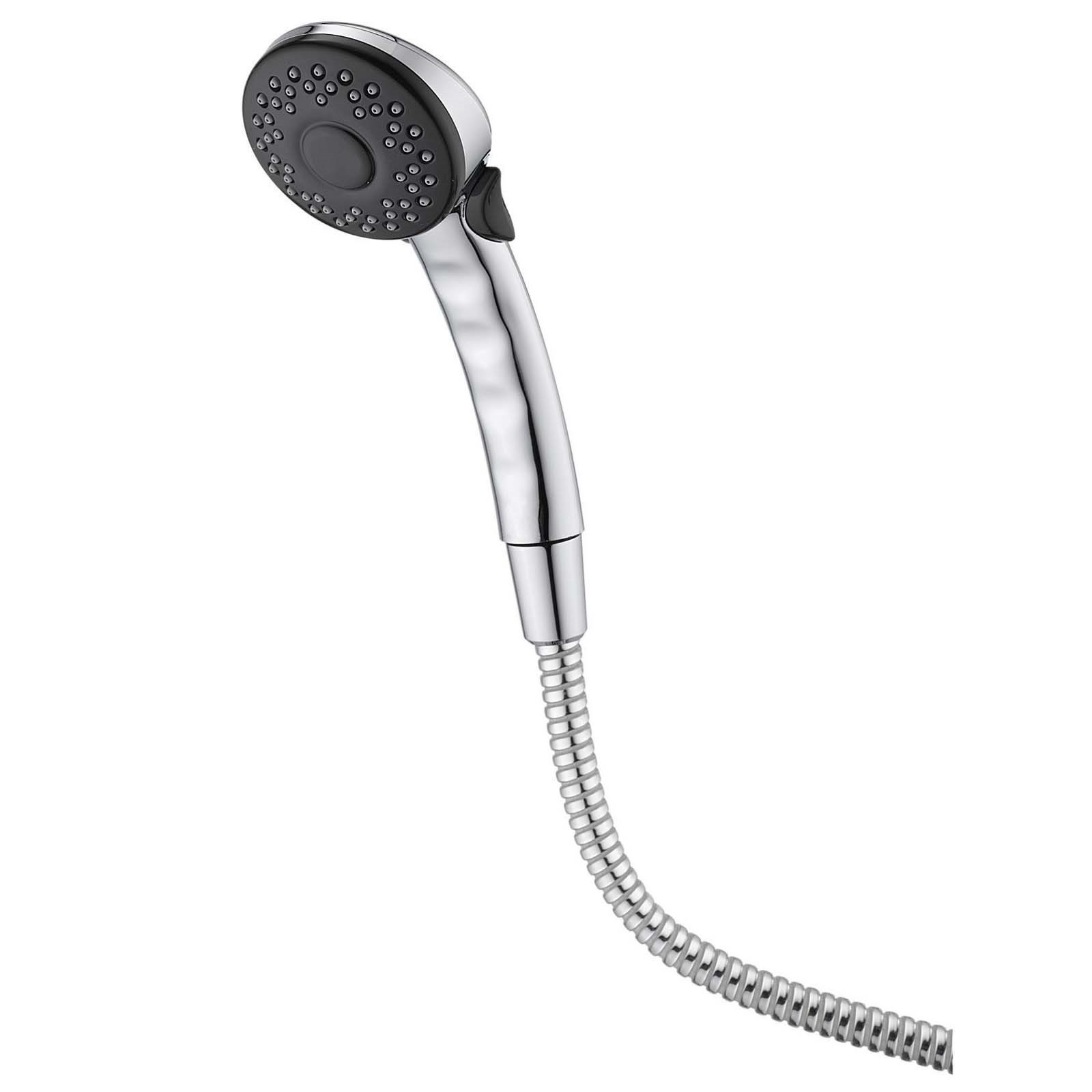 792550 DELTA CHROME HAND SHOWER W/ PUSHBUTTON