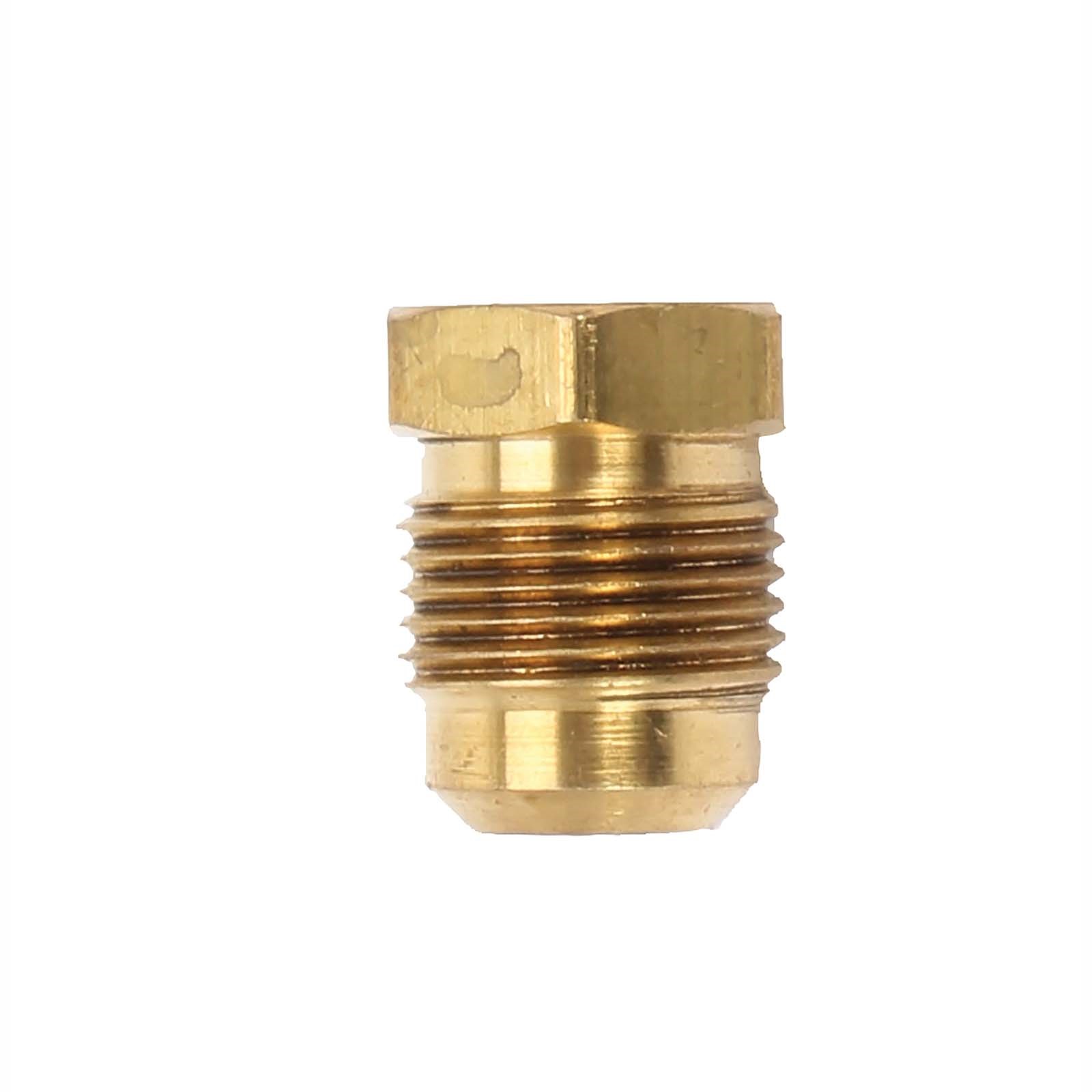 83122 5/8 OD FLARE HEX HEAD BRASS PLUG