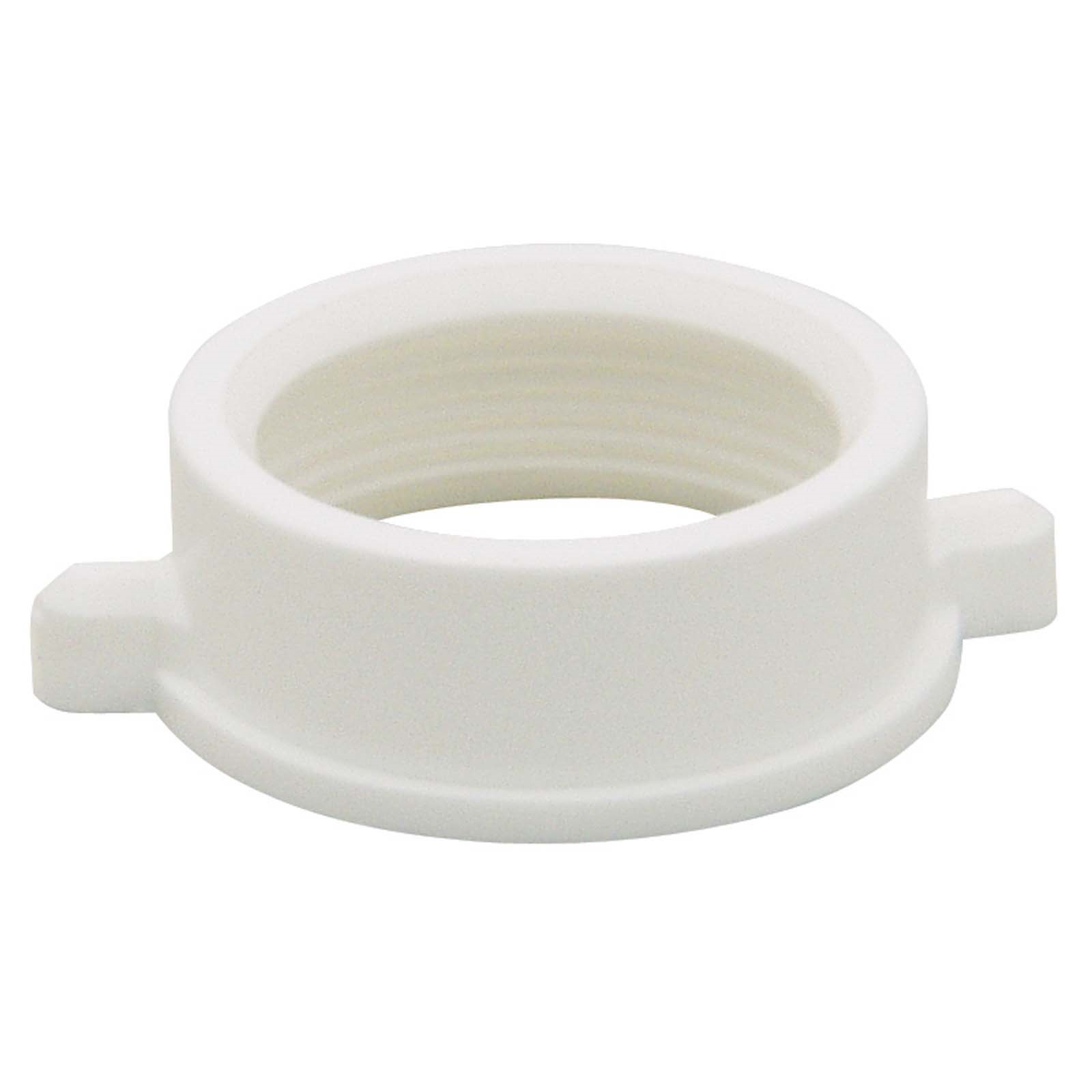 52759W 1-1/2 POLYPROPYLENE DELUXE SLIP JOINT WING NUT WHI