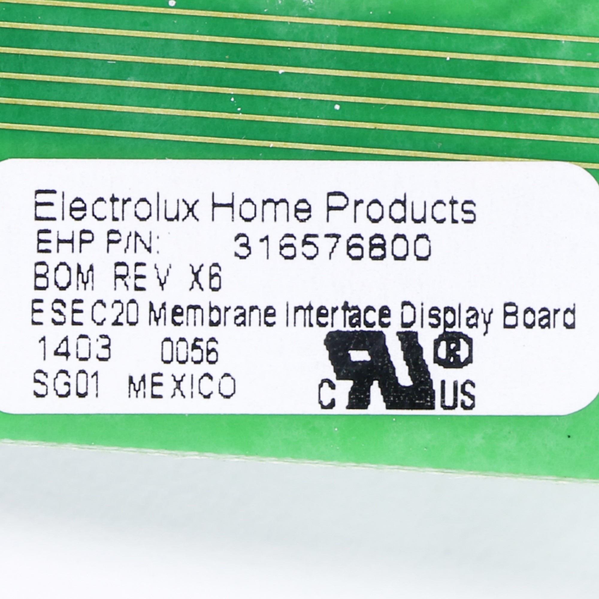 Electrolux 316576800
