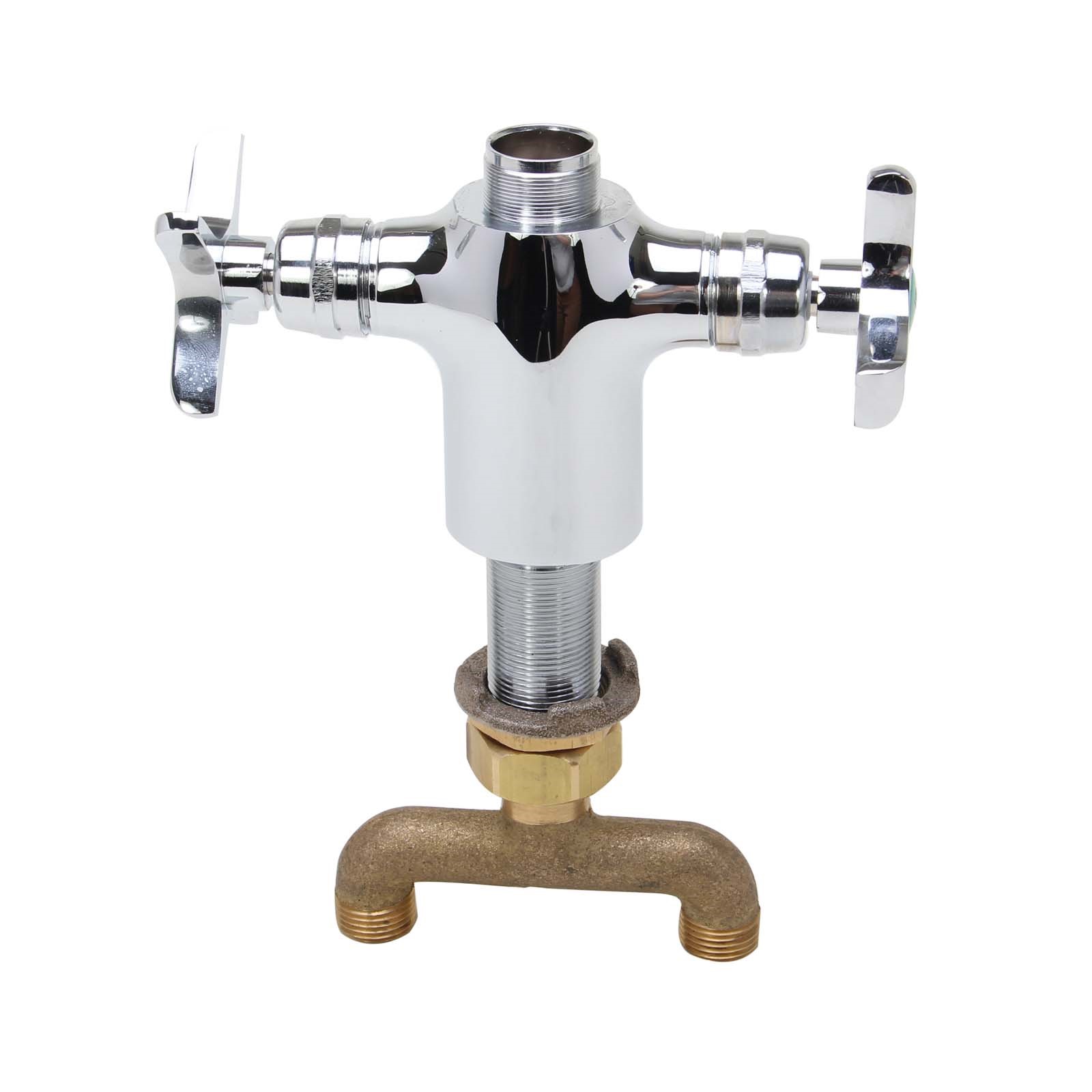 93310CV NON-POTABLE DECKMT SGLE HOLE MT CROSS HDLE,W/CHECK
