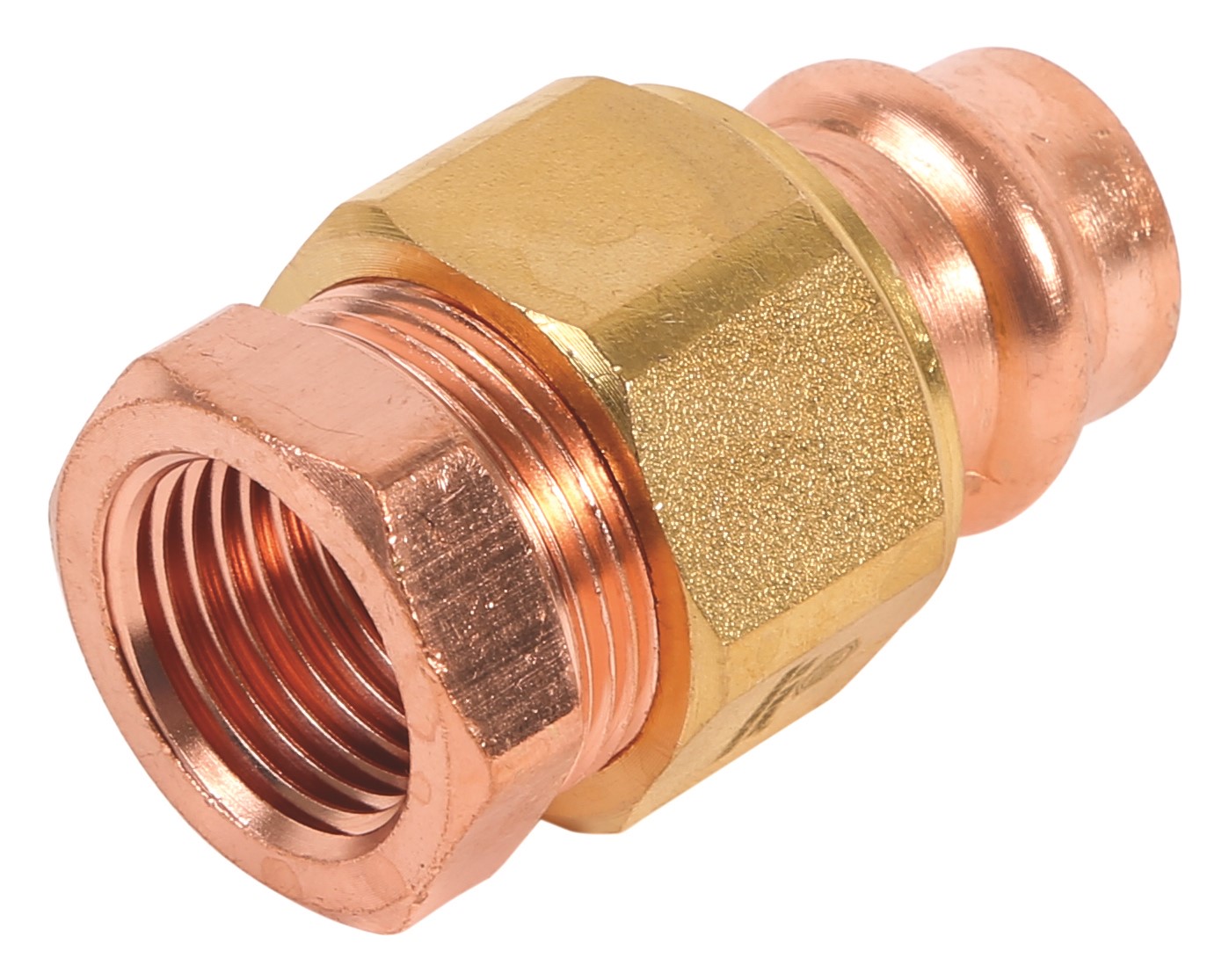 99542 1/2 PRESS X 1/2 FPT COPPER UNION ADAPTER