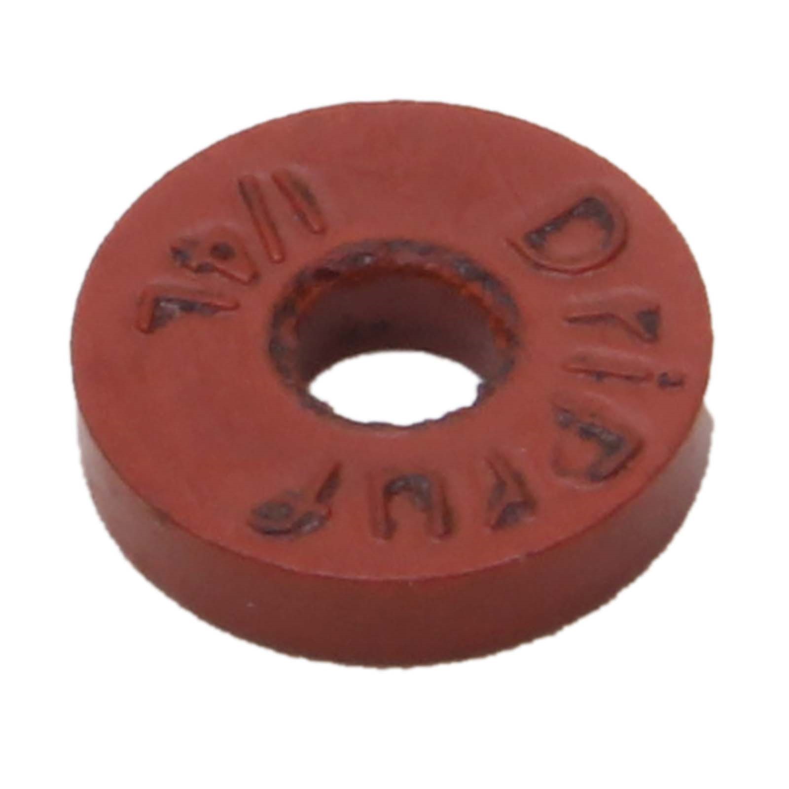 80104 BIG ORANGE FLAT FAUCET WASHER 1/4L - 19/32DIA.