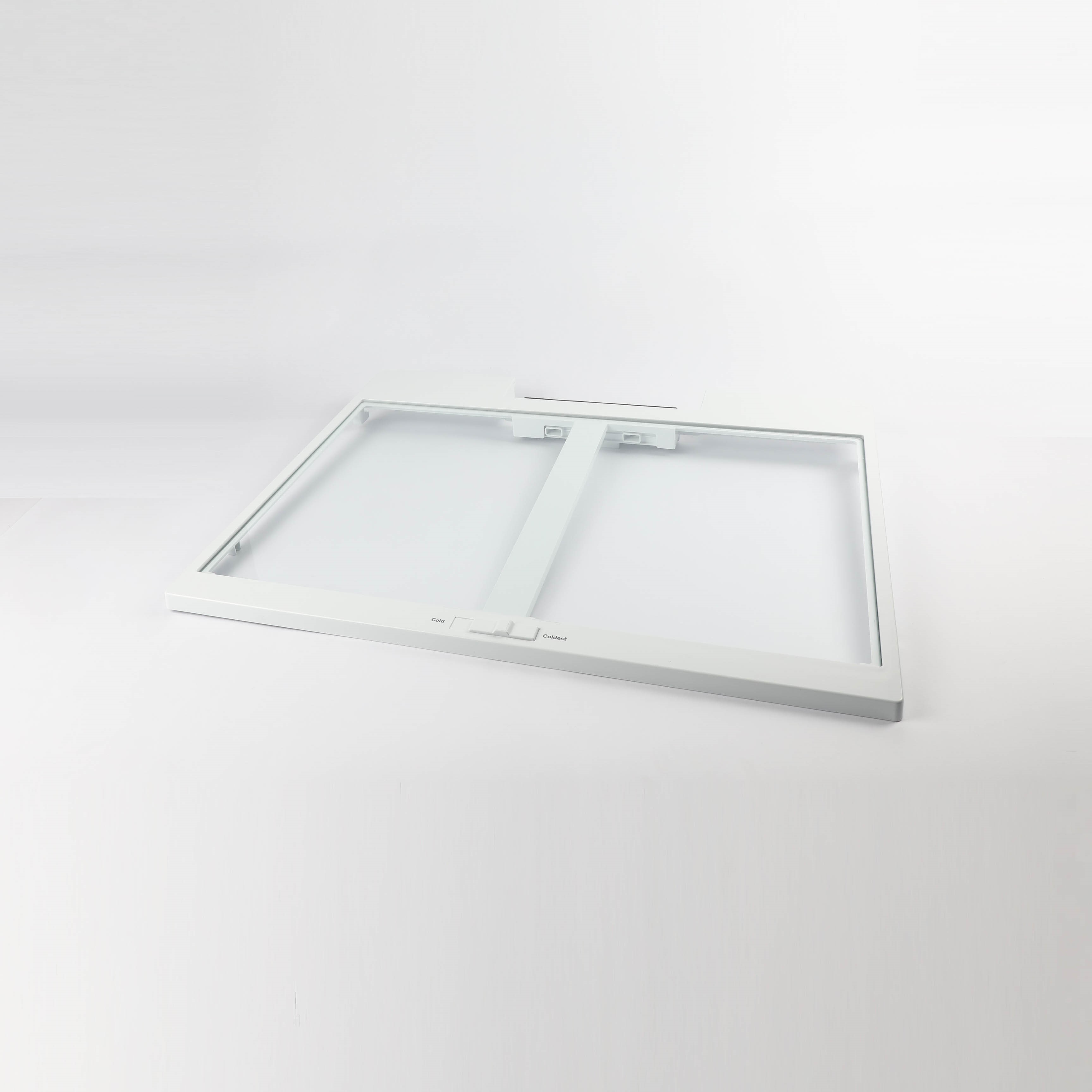 WR71X42026 FULL-WIDTH DRAWER COVER WITH GLASS
