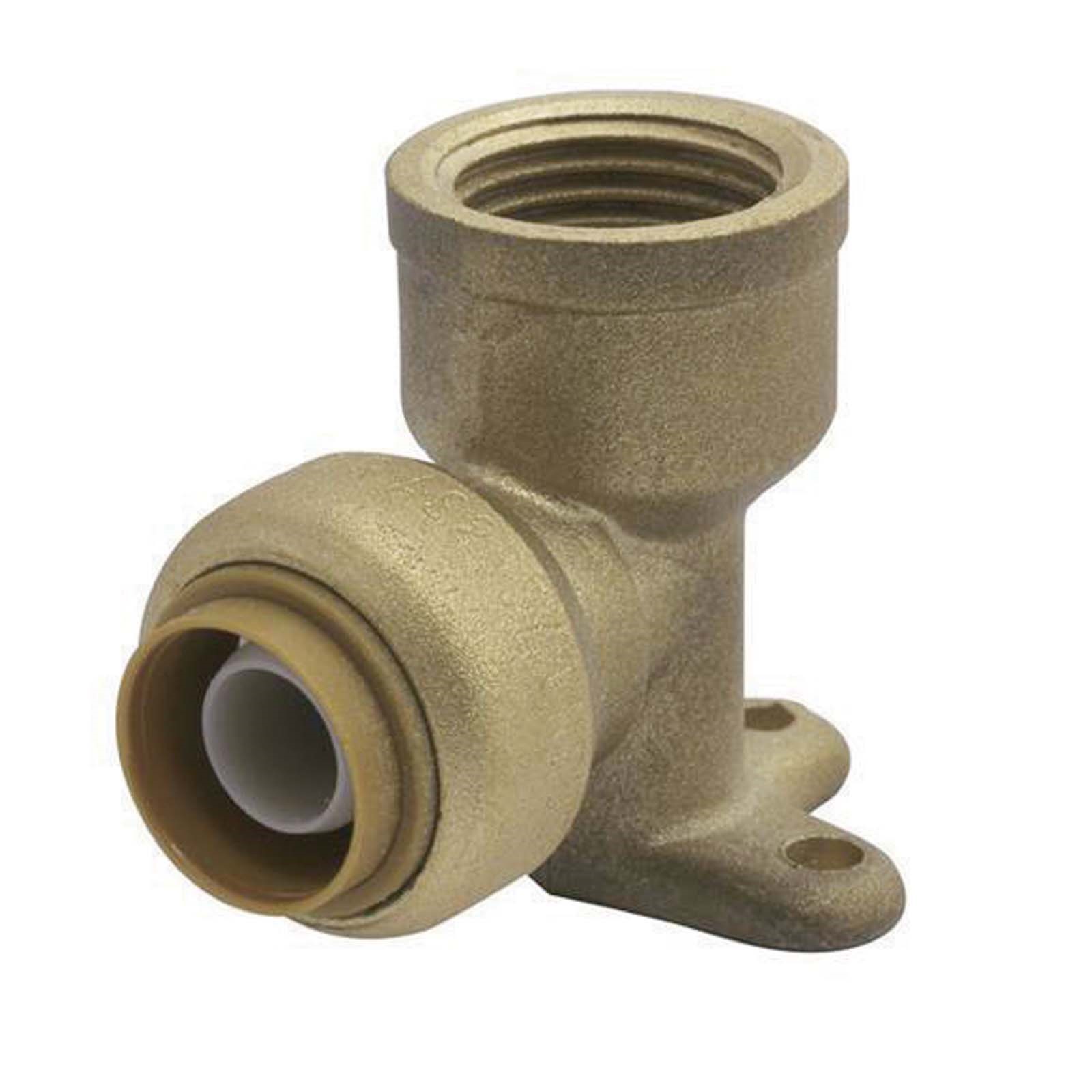 53069 1/2 PUSH-FIT X FIP SHARKBITE BRASS 90 DEG DROP ELB