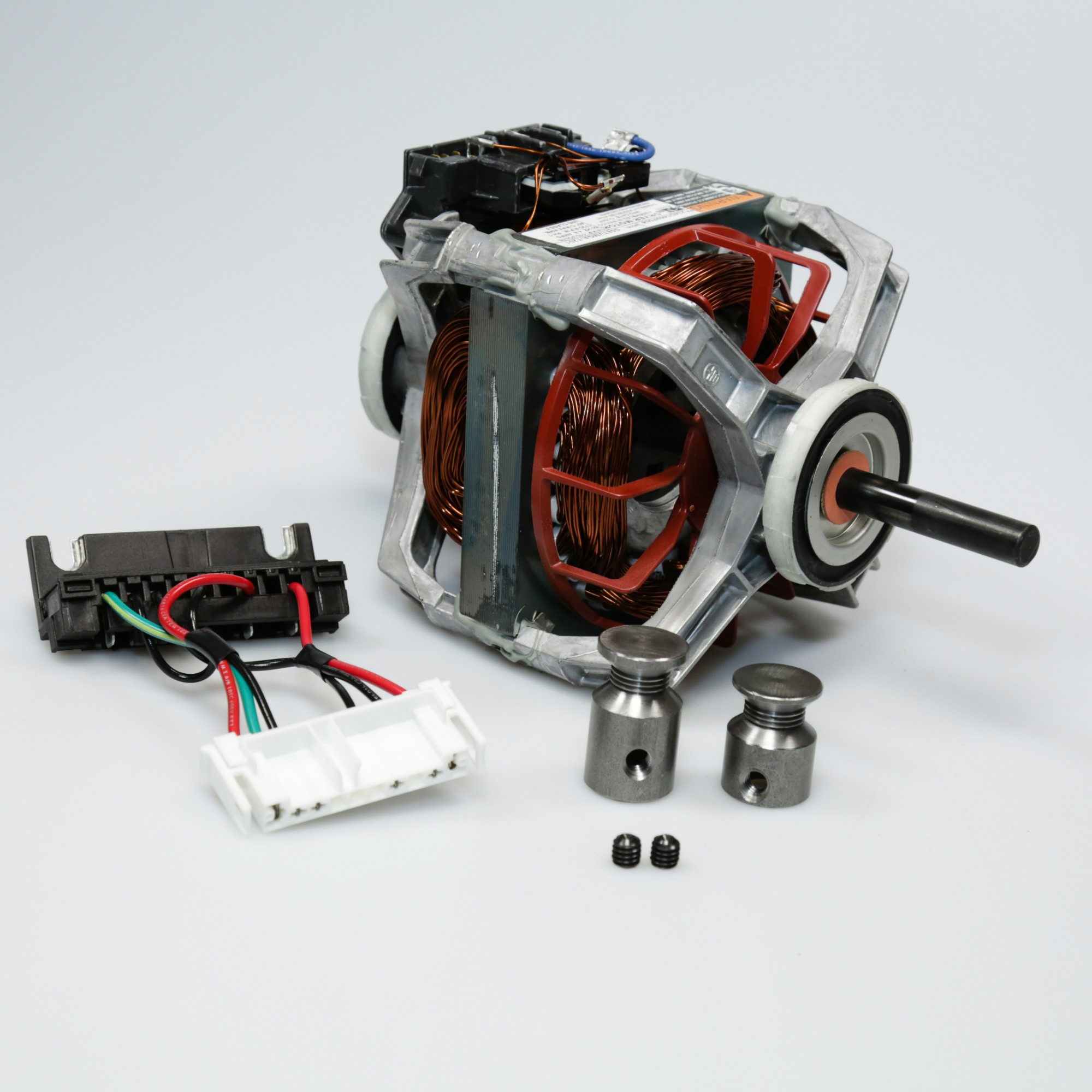 WE17X10010 GE Washer Dryer Drive Motor and 2 Pulleys